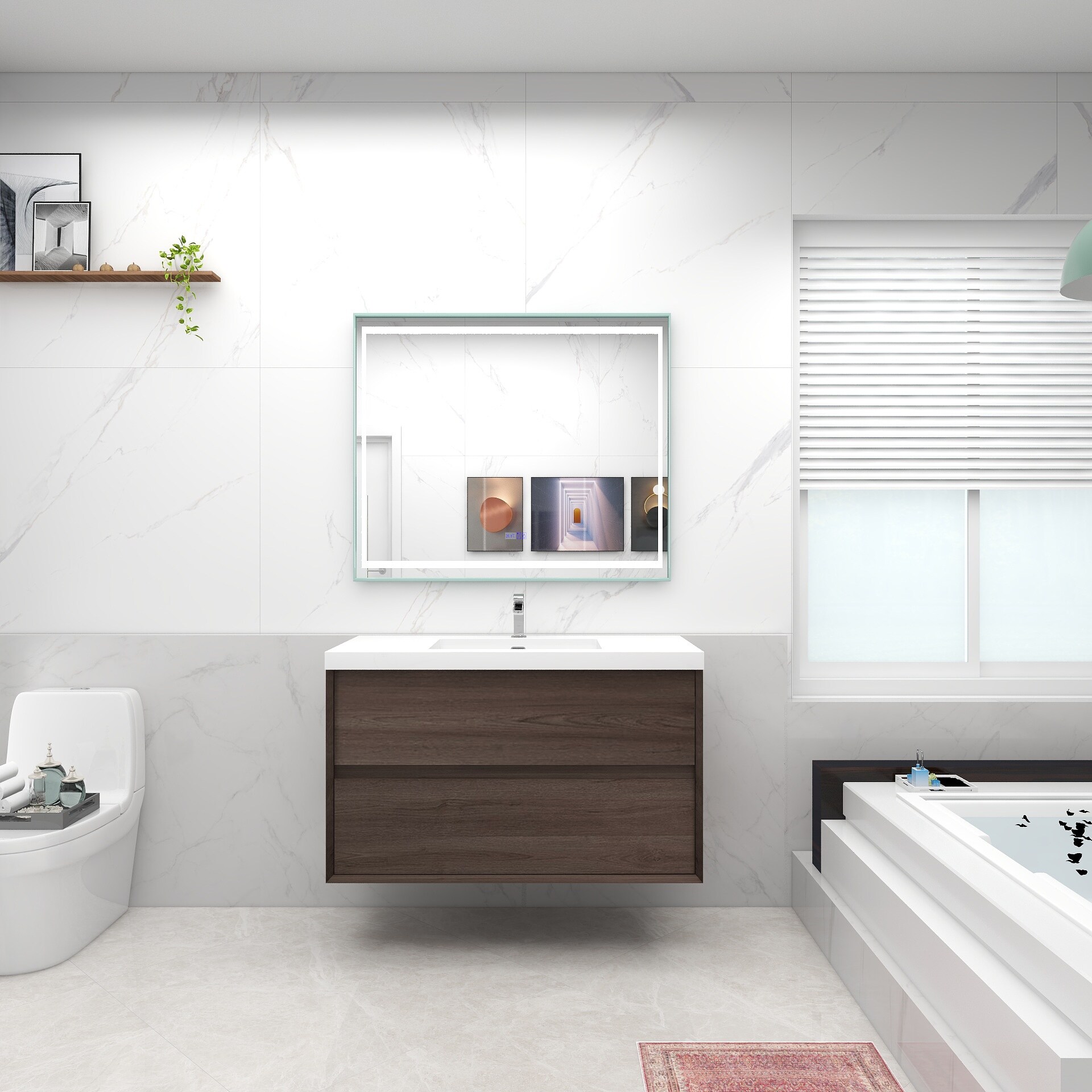 BV Better Vanity SLIM42-RO Bath-Vanity-Combo - View #3