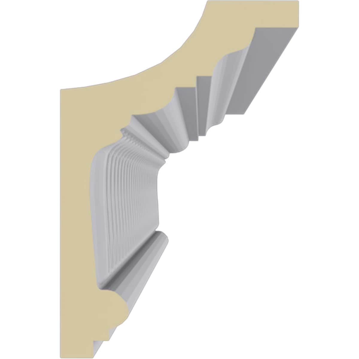 Ekena Millwork MLD04X03X05VI-CASE-8 Crown-Moulding - View #2