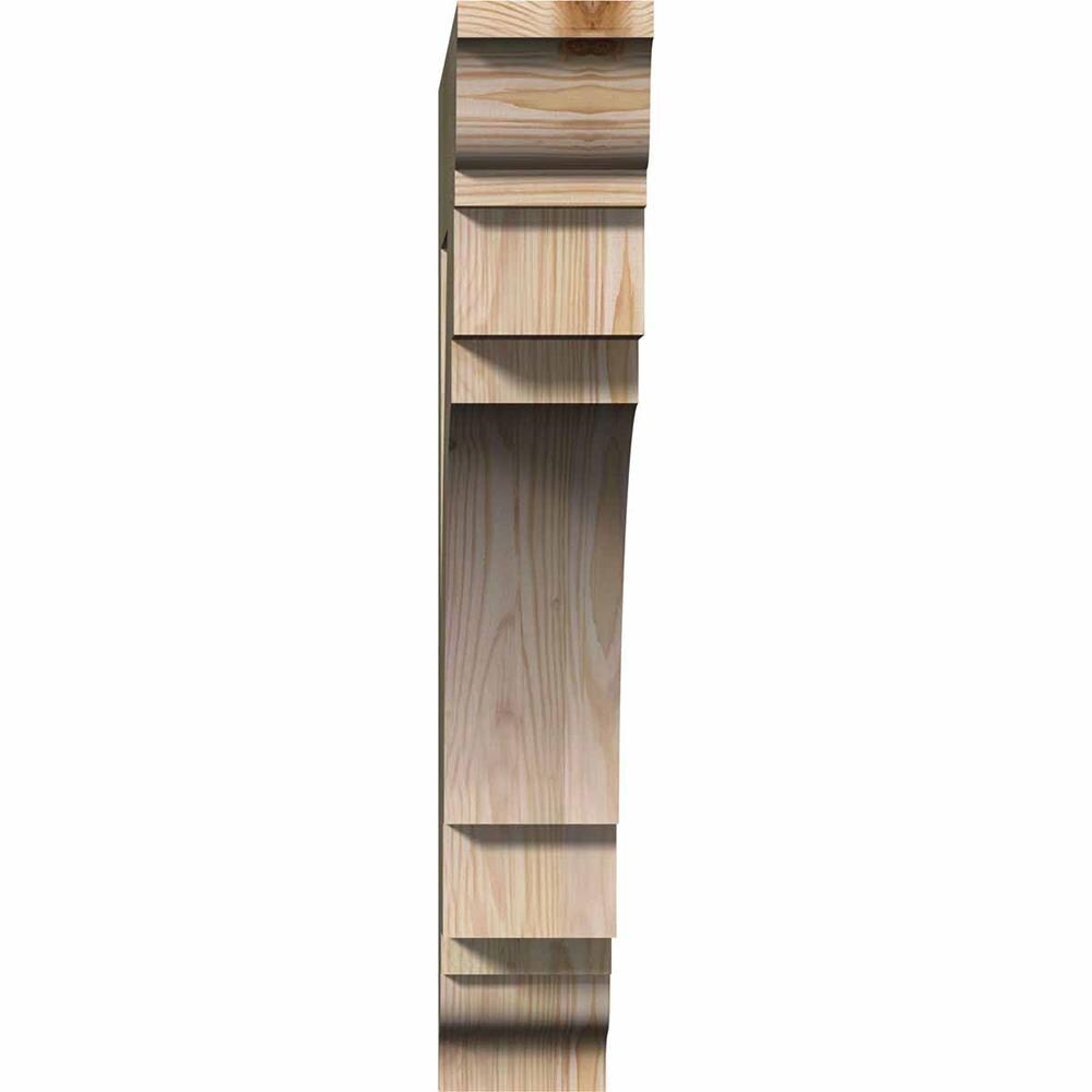 Ekena Millwork BKT04X24X24MRC01RDF Exterior-Brackets-Braces - View #2