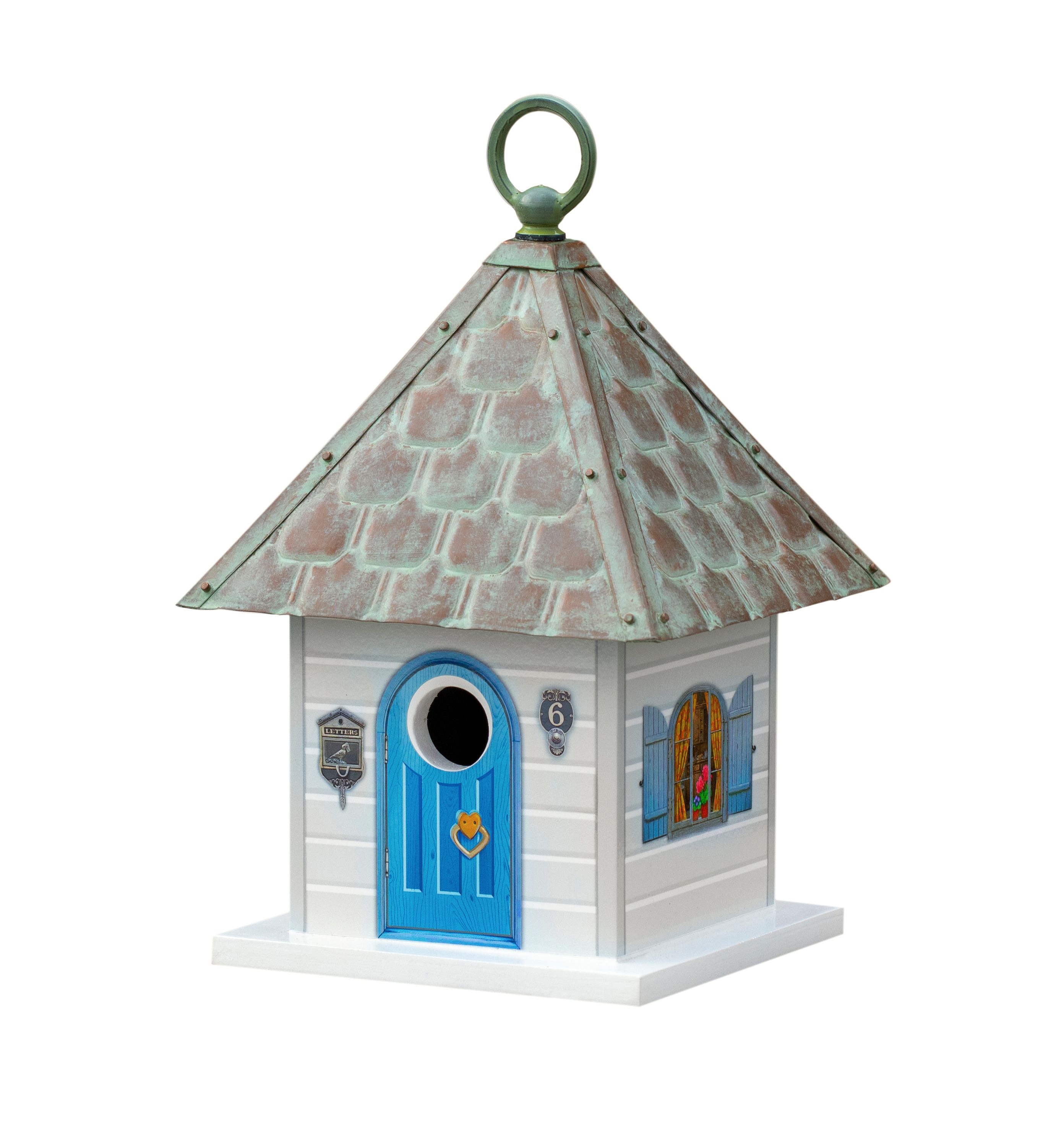 Good Directions BH206DB 12-Inches H White Wood Variety Nesting box Bird House
