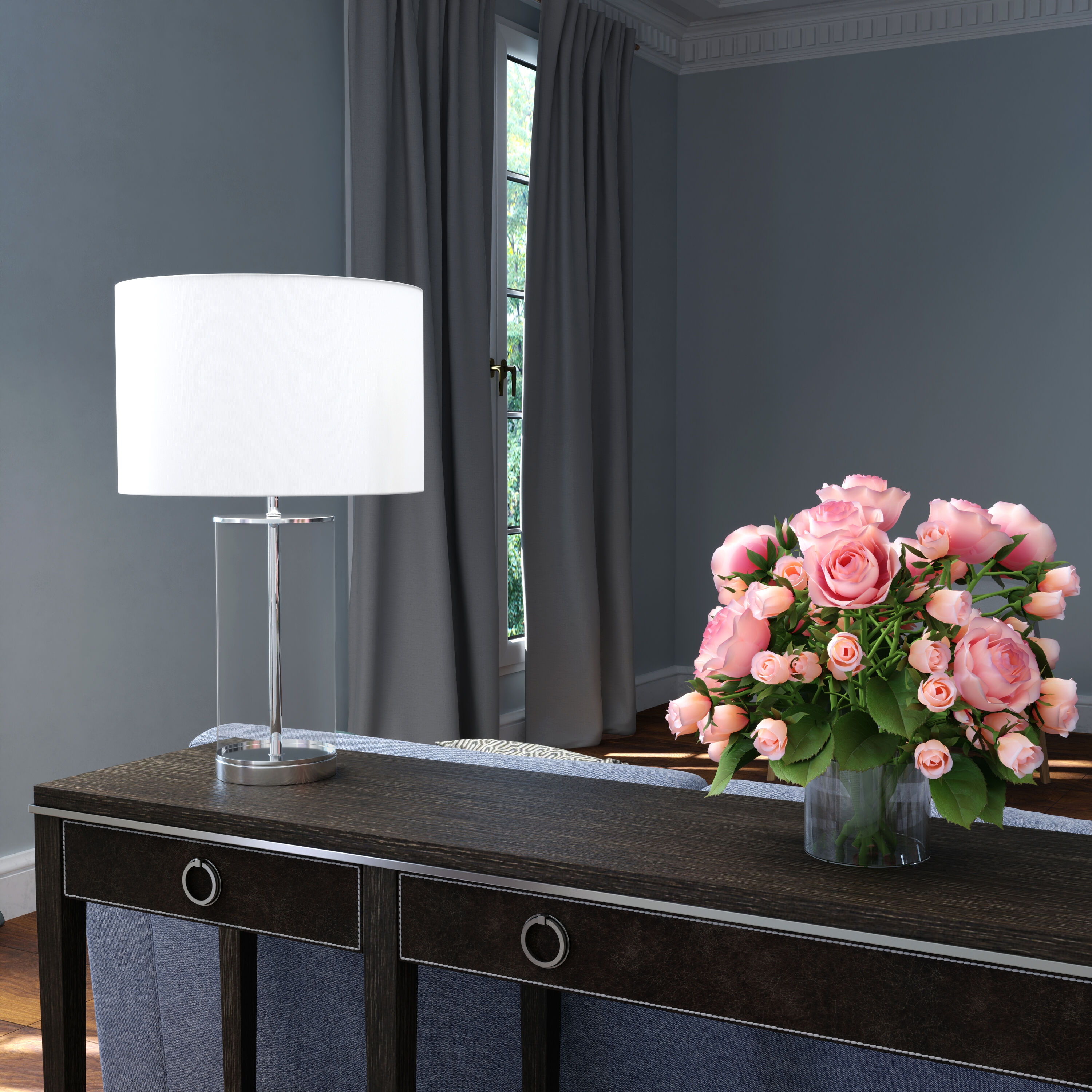 allen + roth BL72PNK Table-Lamps - View #4