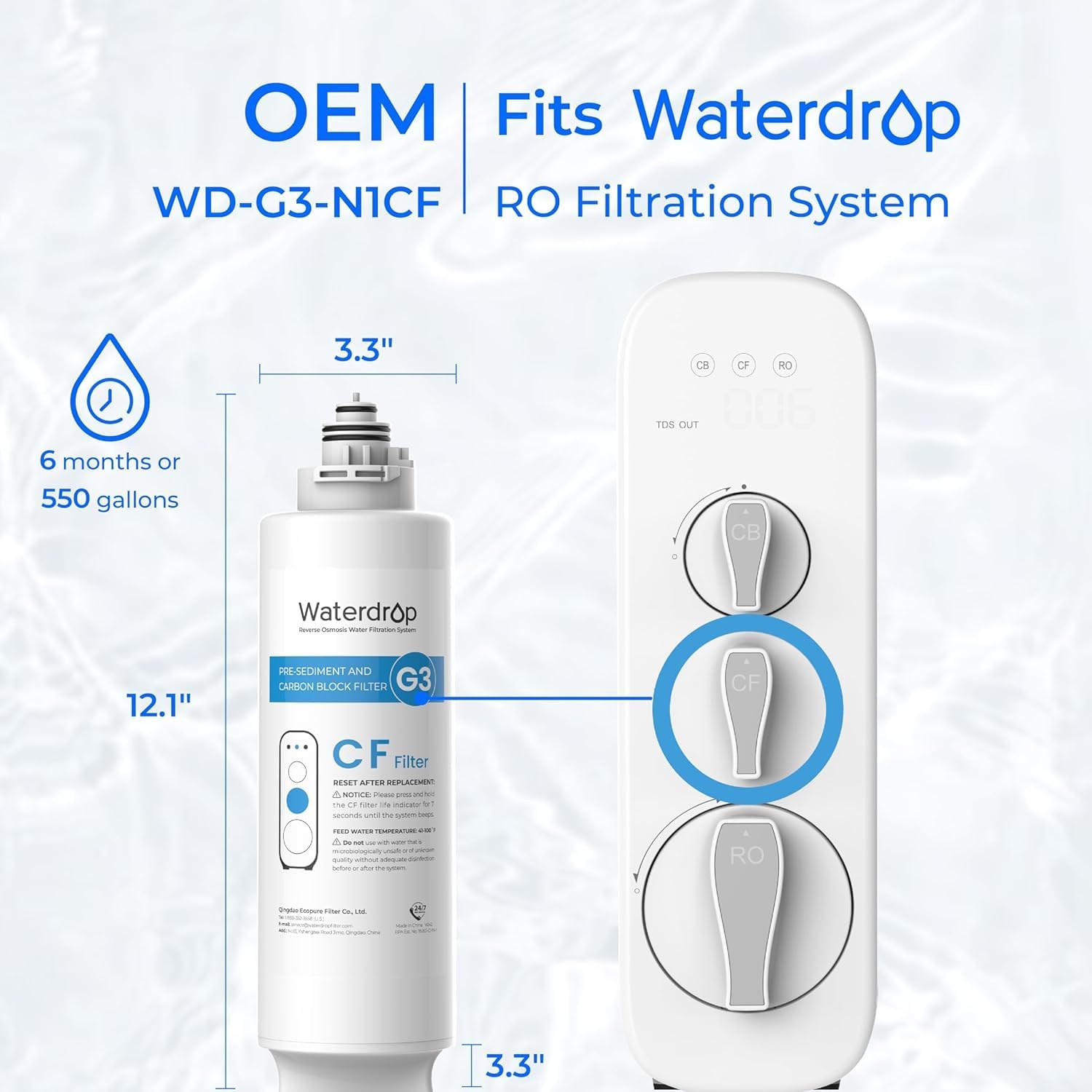 Waterdrop B-WD-G3-CFCBRO Replacement-Water-Filters-Cartridges - View #4