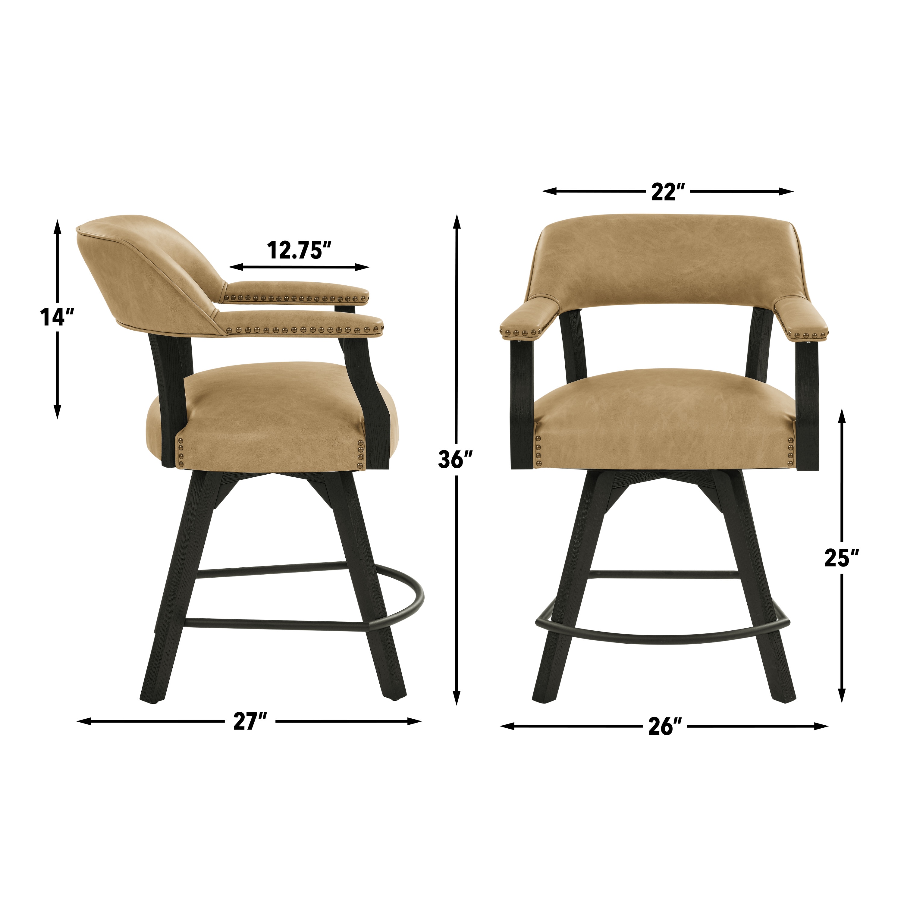 Steve Silver RL600KACCT Dining-Chairs - View #5