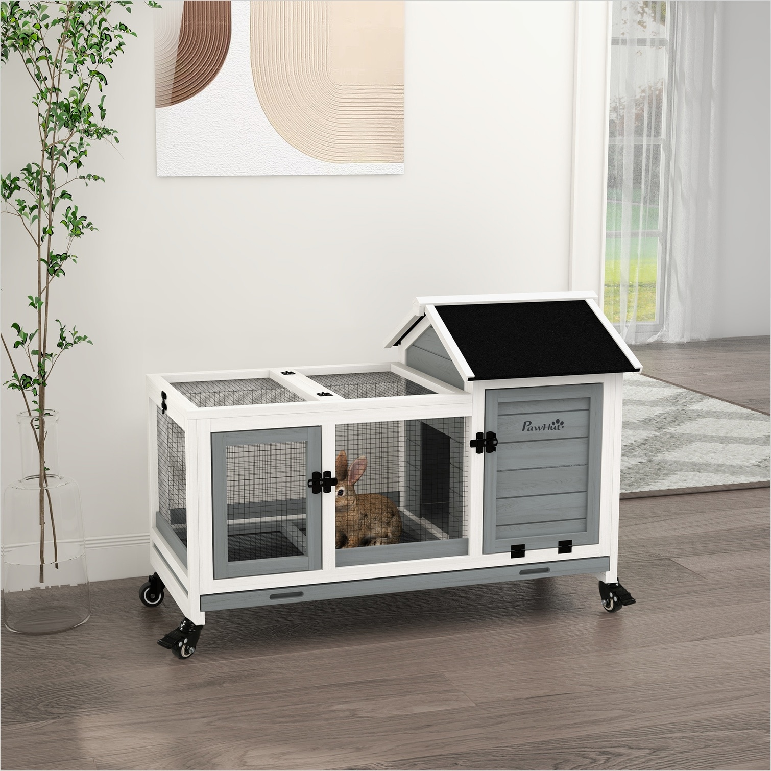 BBabe T6IE9T1LGCN9 Chicken-Coops-Rabbit-Hutches - View #7