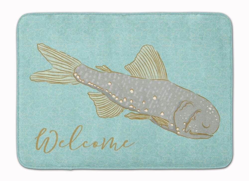 Caroline's Treasures BB8550RUG Nautical and Beach 27-in x 19-in Multiple Colors/Finishes Microfiber Memory Foam Bath Mat
