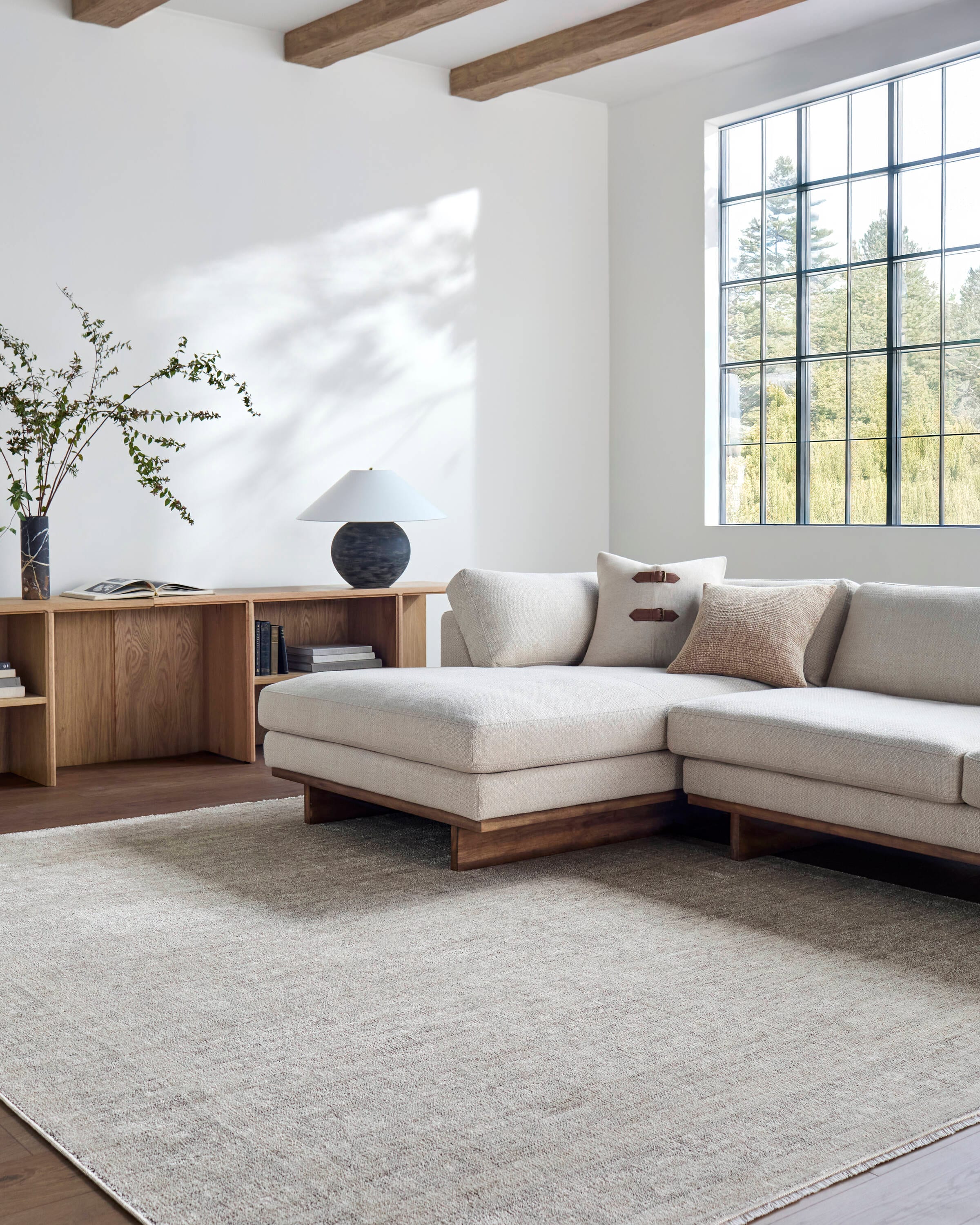 Maria Elena Gray Synthetic Rectangular Area Rug