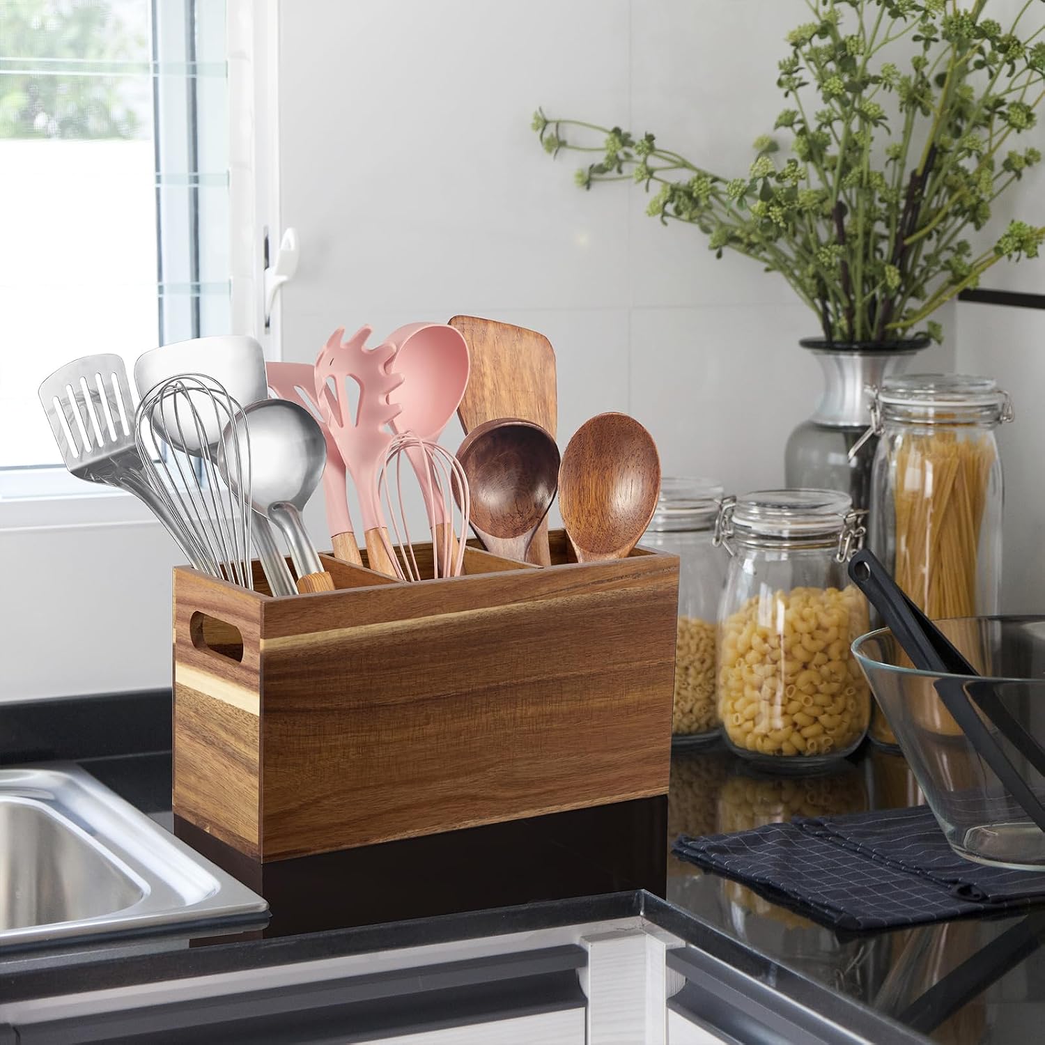Kitstorack KSY1-B0CWFC22M5 Kitchen-Utensil-Holder - View #3
