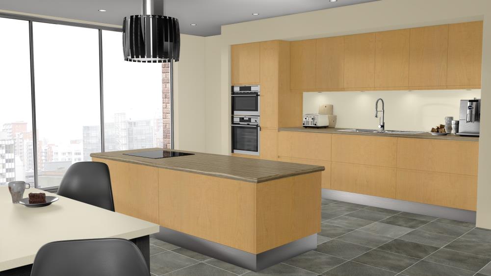 Wilsonart Standard 48 In W X 96 In L Buka Bark Fine Velvet Texture Wood Look Kitchen Laminate 9994