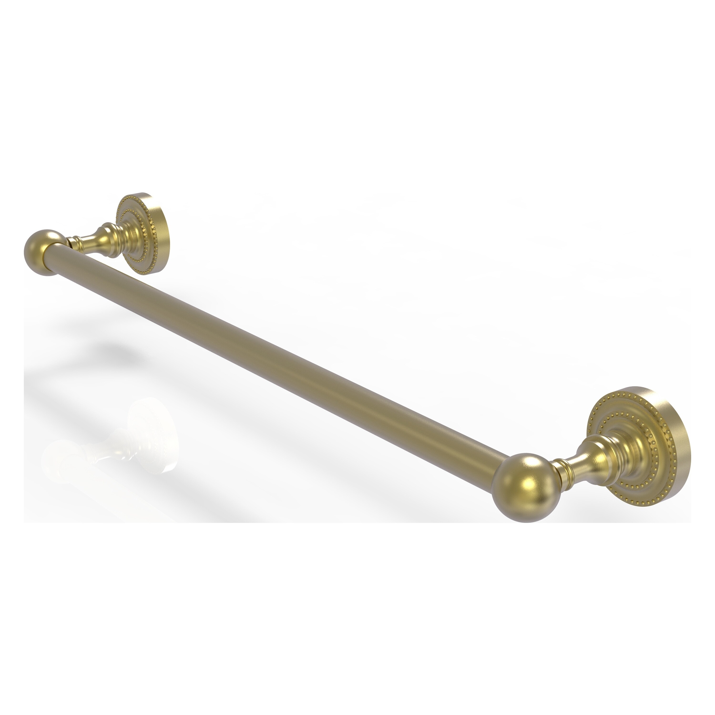 Allied Brass DT-41/18-SBR Dottingham 18-in Satin Brass Wall mount Single Towel Bar