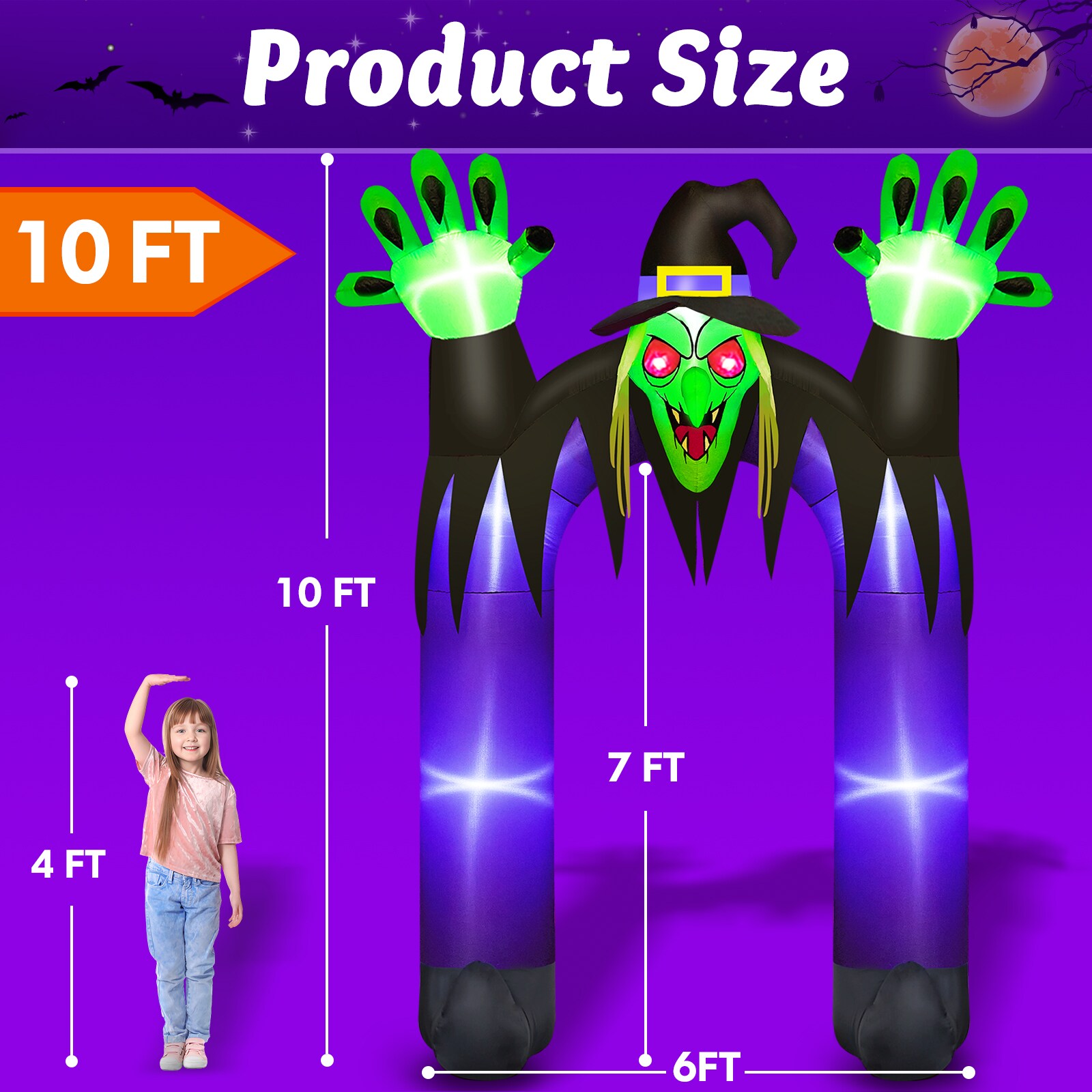 Danxilu H-ARCH-004-10F Outdoor-Halloween-Decor - View #2