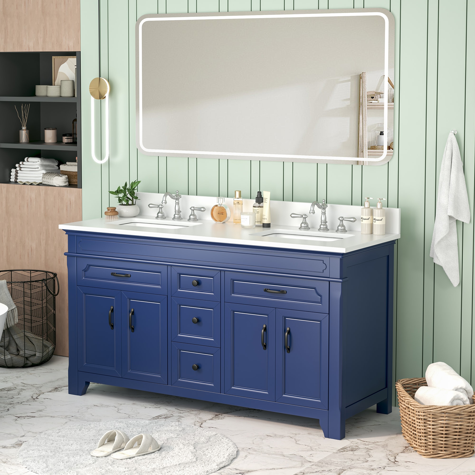 JEAREY FGYSG-HZ-48 Bath-Vanity-Combo - View #2