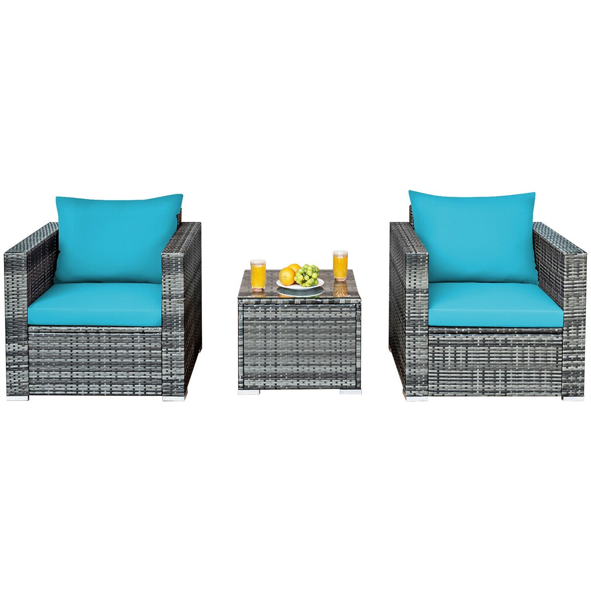 WELLFOR OUG66530TU+ Patio-Conversation-Sets - View #9