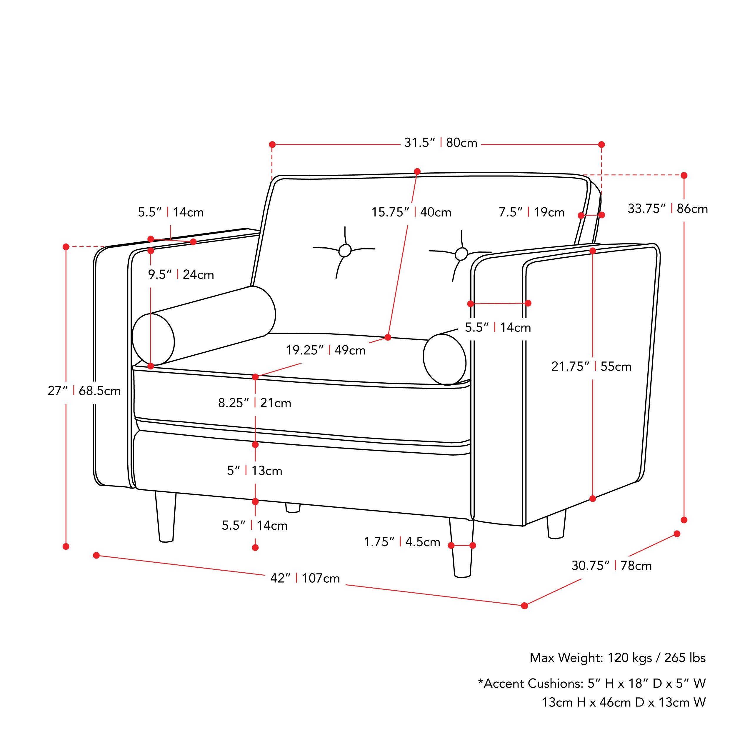 CorLiving LGA-401-Z1 Living-Room-Sets - View #13