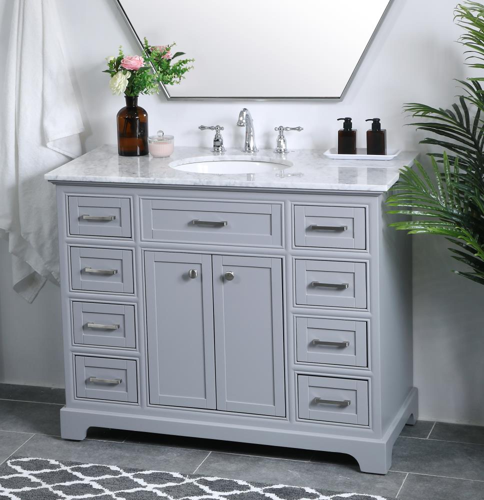 Elegant Decor FI45042GR Bath-Vanity-Combo - View #4