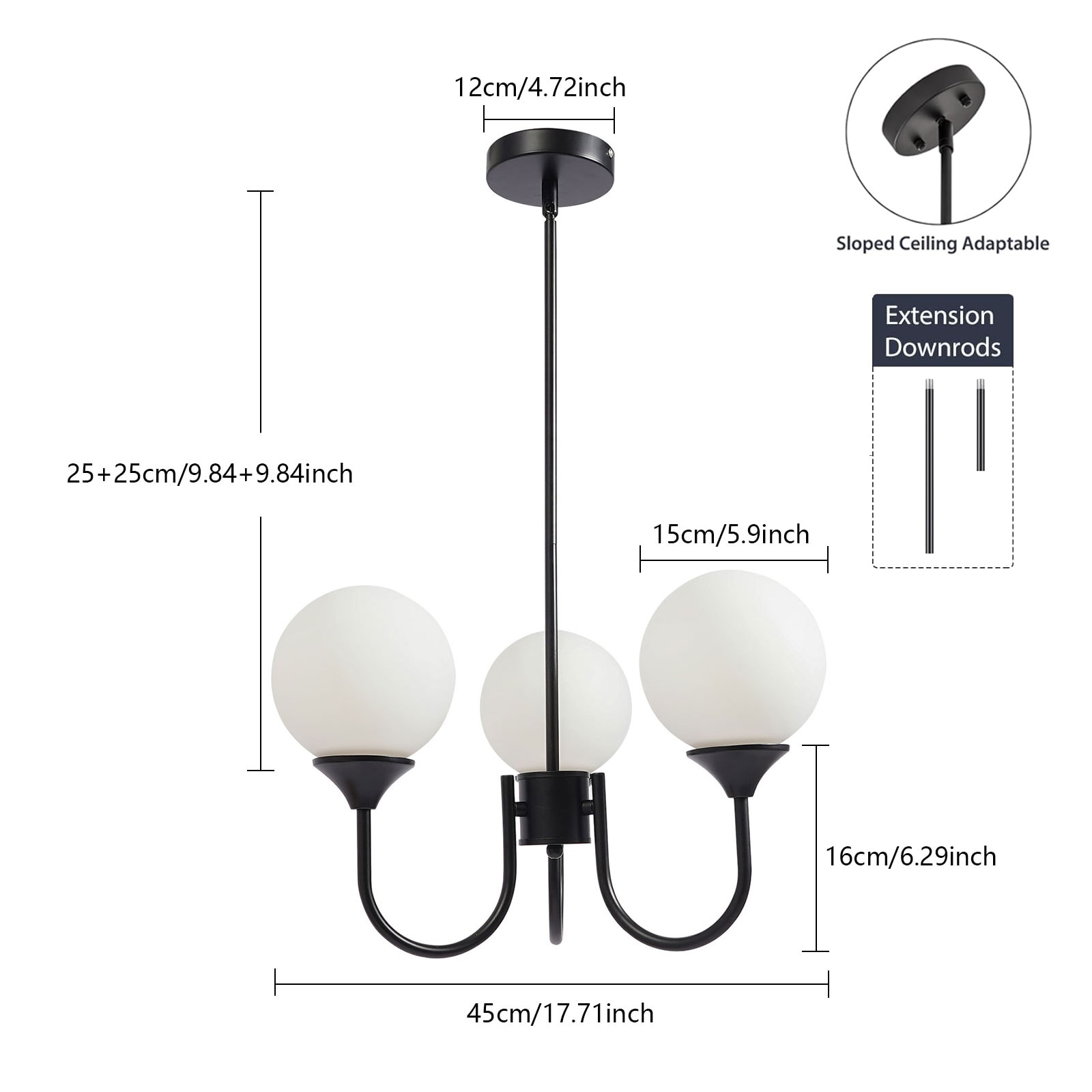 Oukaning HG-HCX201-044US Pendant-Lights - View #4