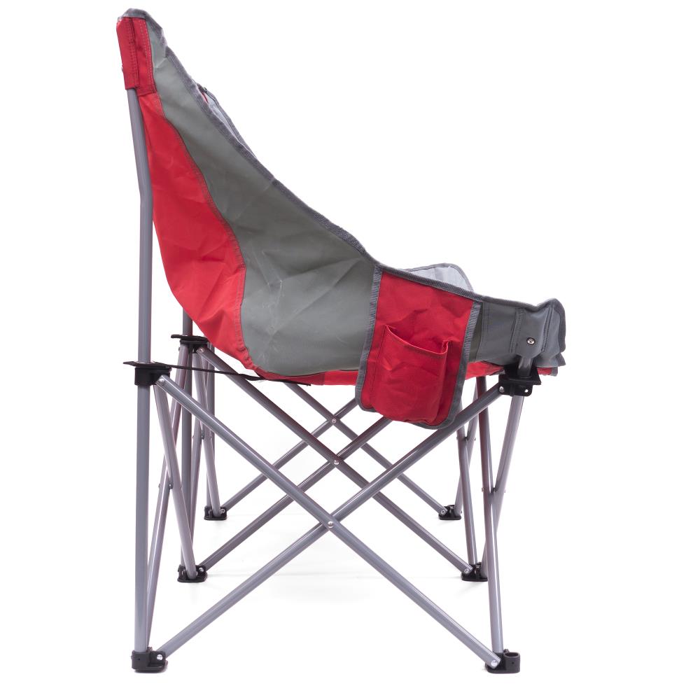 Creative Outdoor Polyester Red Folding Camping At Lowes Com   15565222 