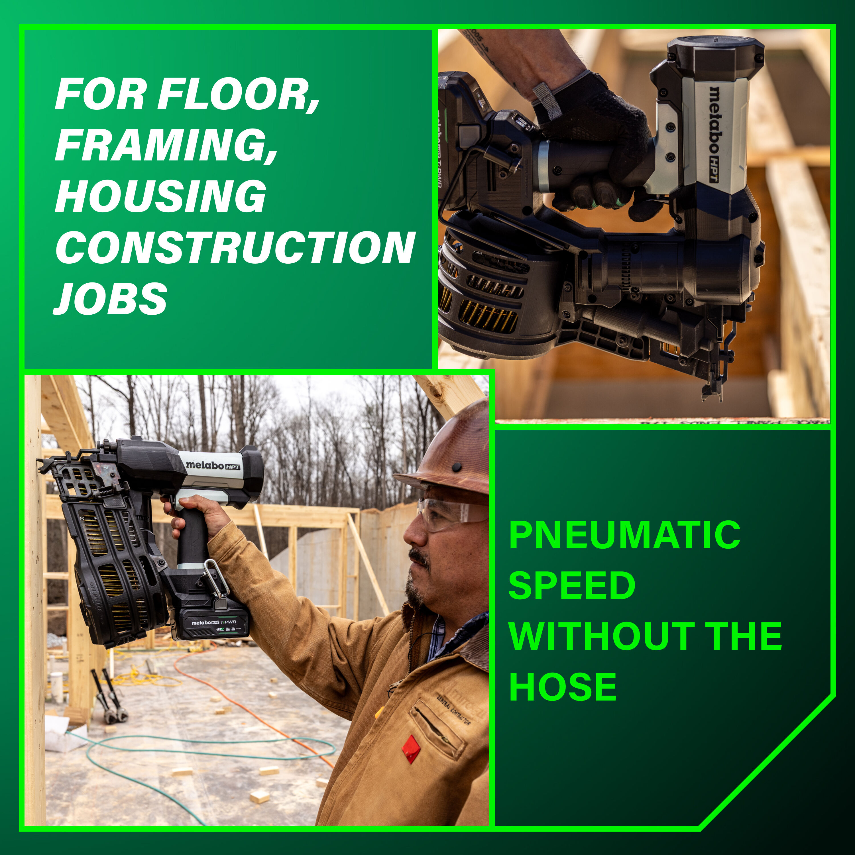 Metabo HPT NV1890DAQRY Cordless-Nailer - View #6