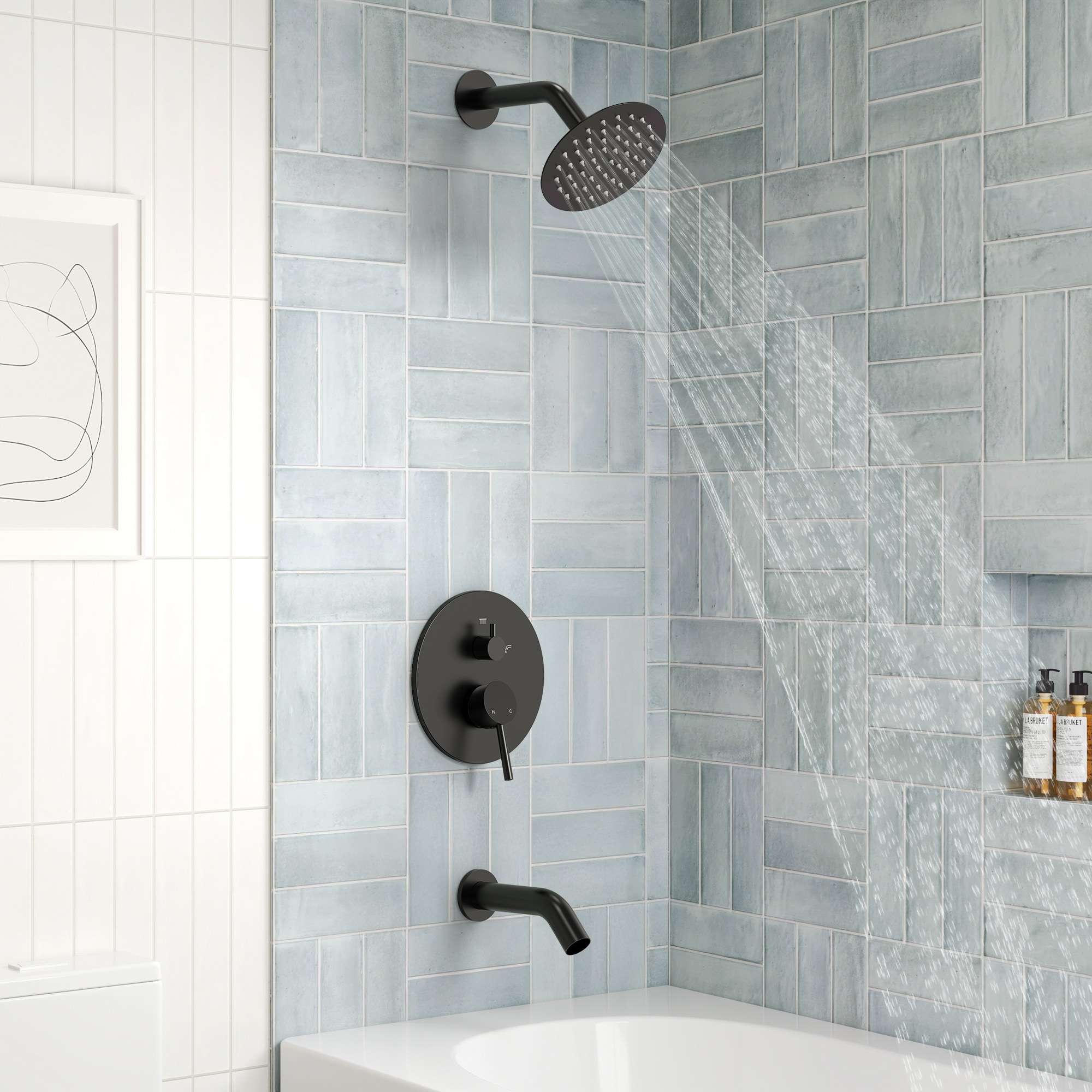 EVERSTEIN Q-909-OTOP Tub-Shower-Faucets - View #4