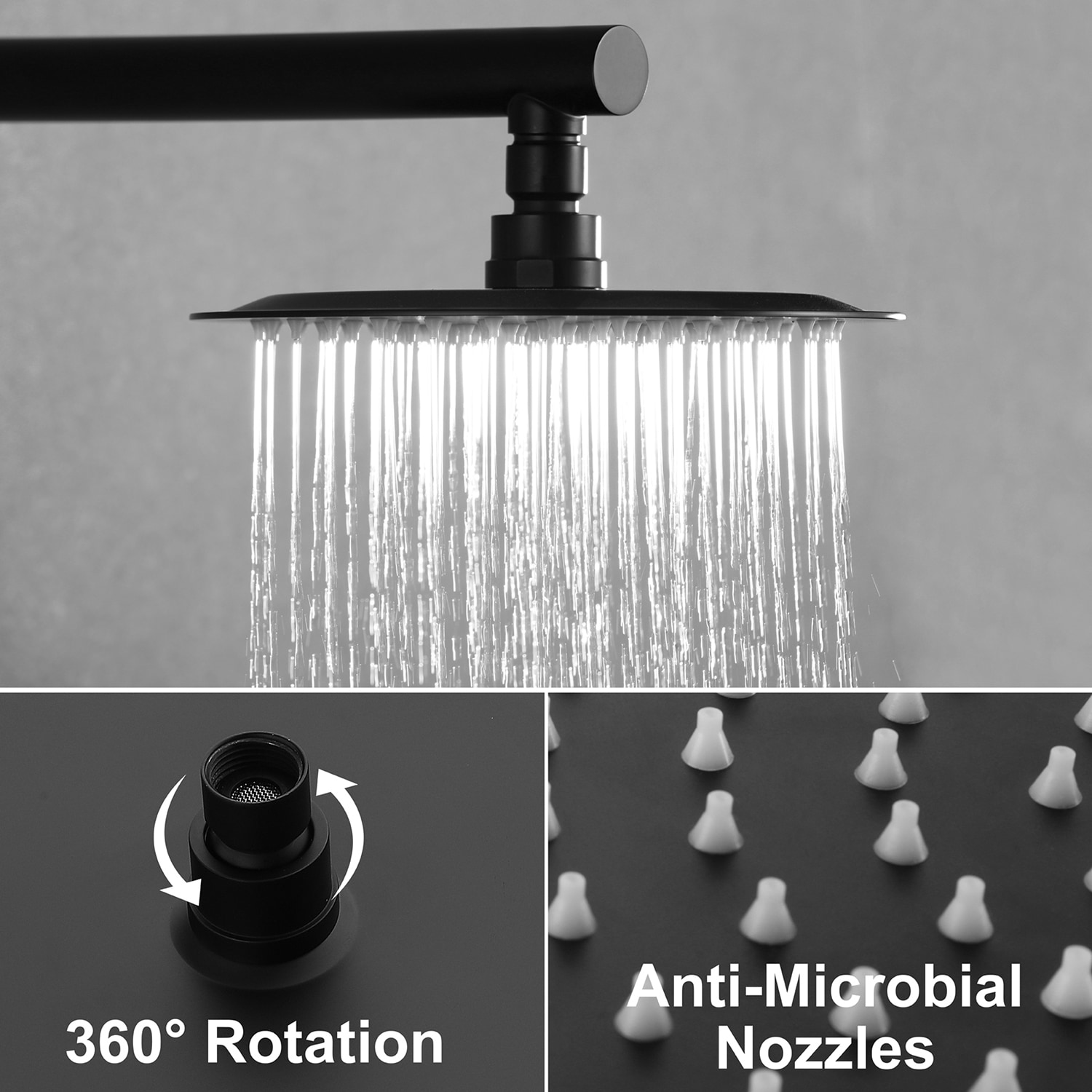 Cobbe LSSRSFY0108B Showerhead-Bar-Panels - View #5