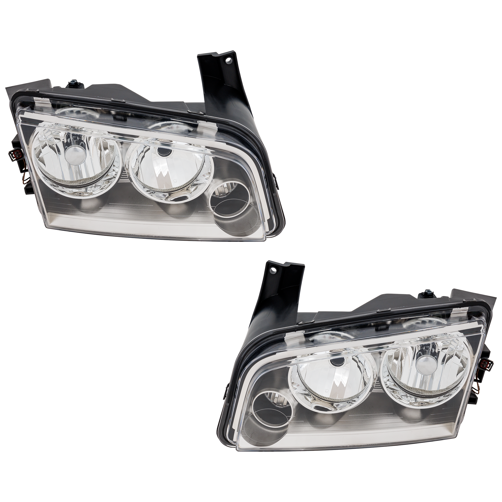 Garage-Pro GPRD10010036 Driver and Passenger Side Headlight For Dodge Charger 2007-2010 Halogen Without Bulb(s) Replaces# 4806165aj 4806164aj