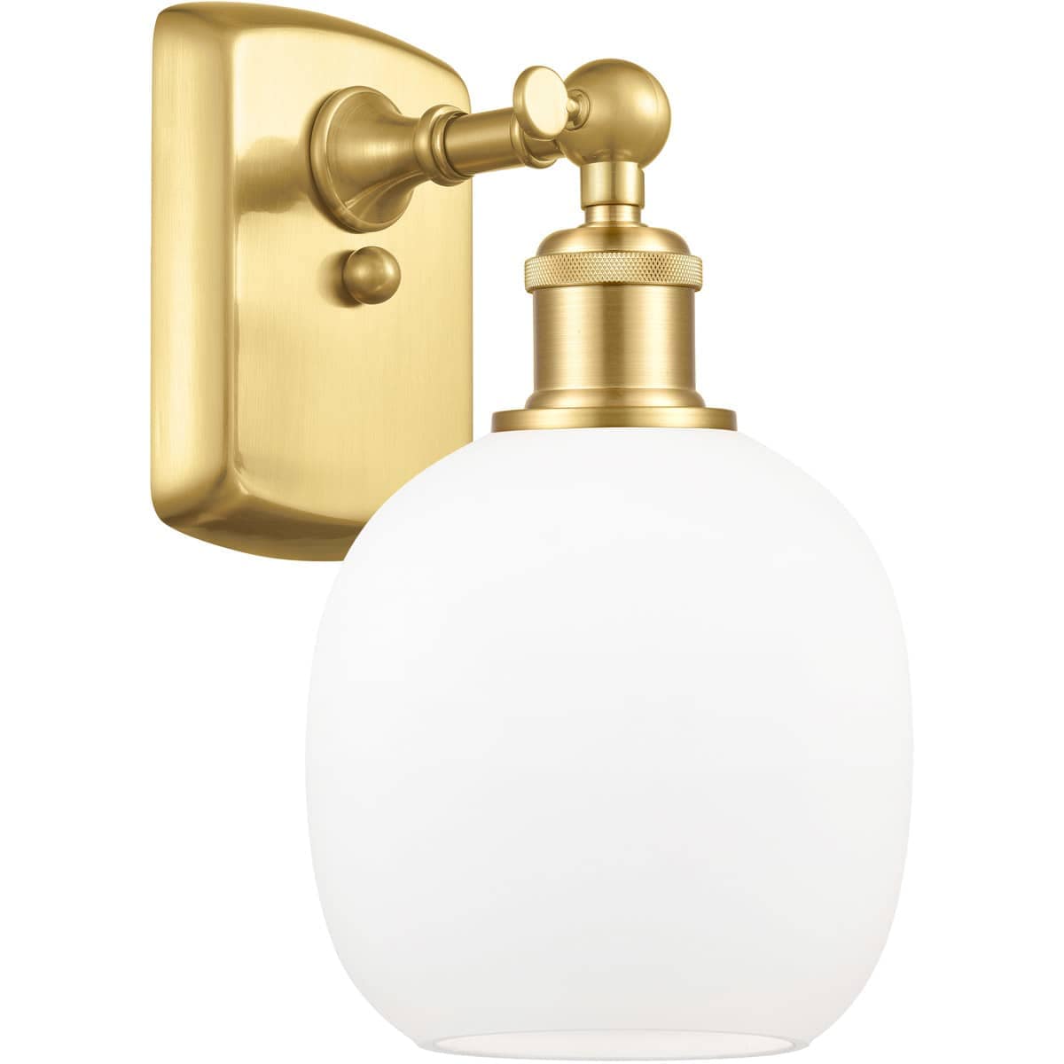 Innovations Lighting - 516-1W-SG-G101 Ballston Belfast Wall Sconce Satin Gold