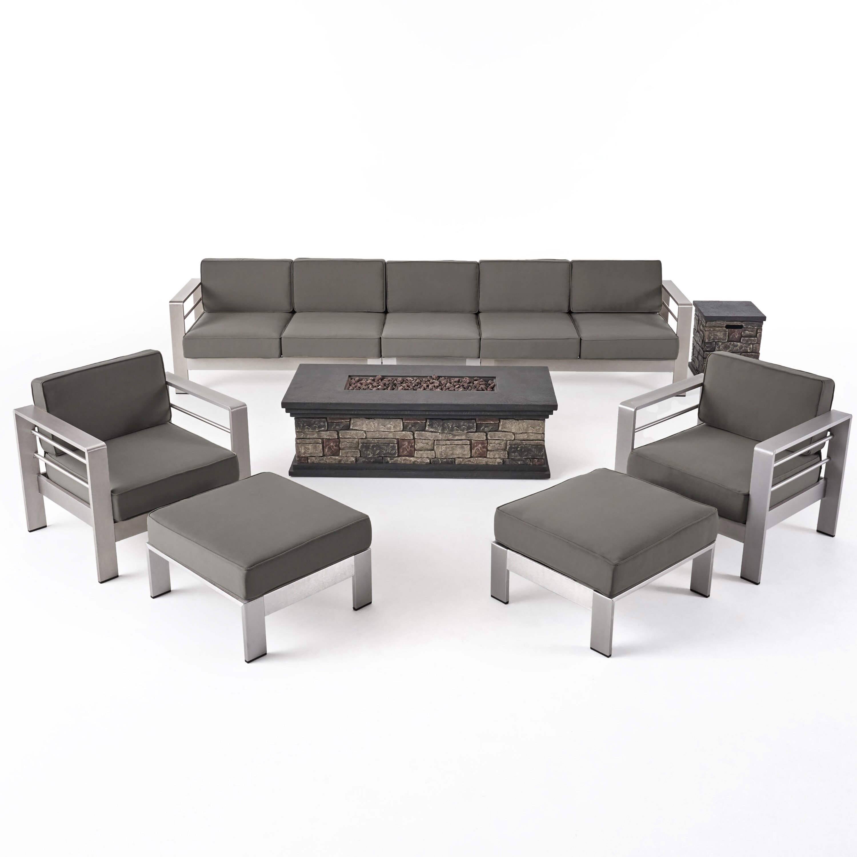 Christopher Knight Home 309869 Patio-Conversation-Sets - View #2