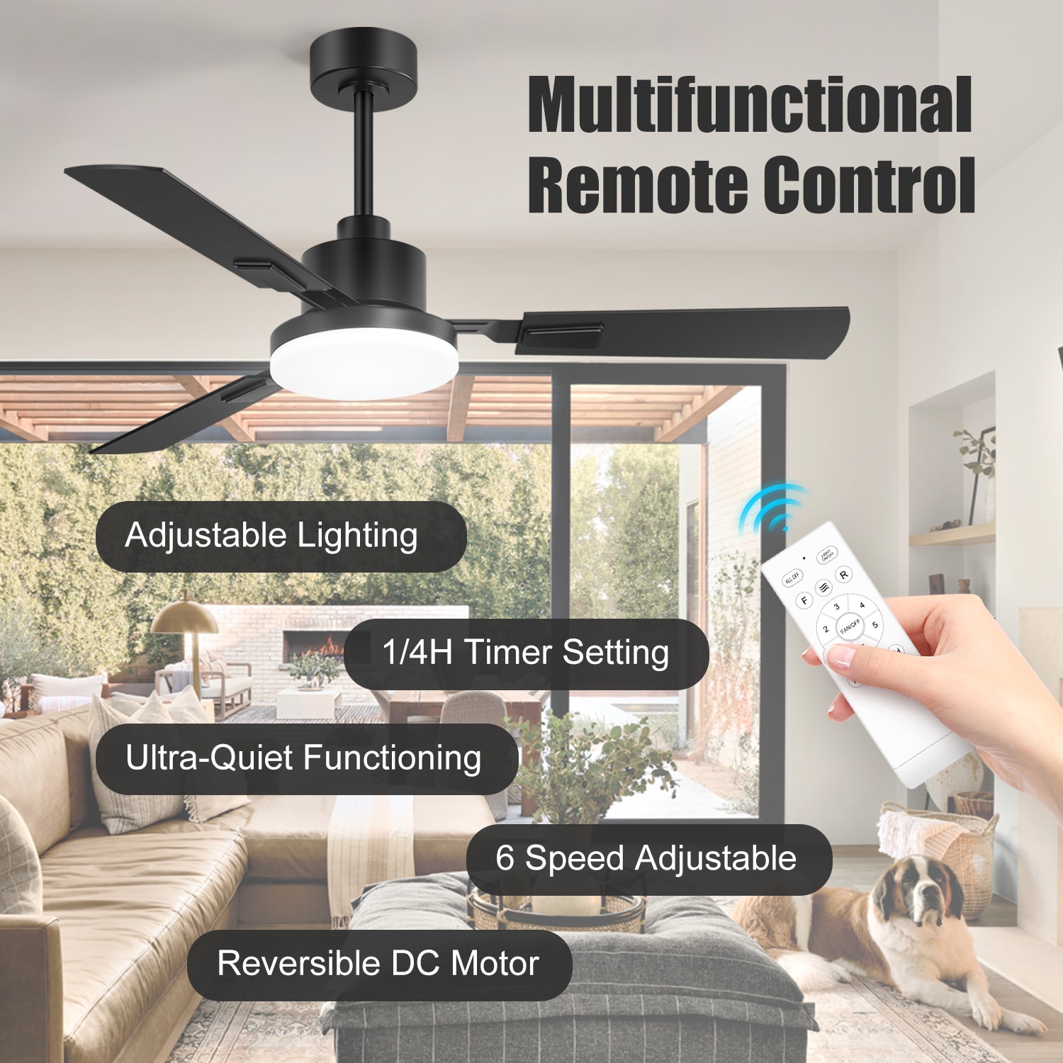 Breezary 32029-BK Ceiling-Fans - View #8