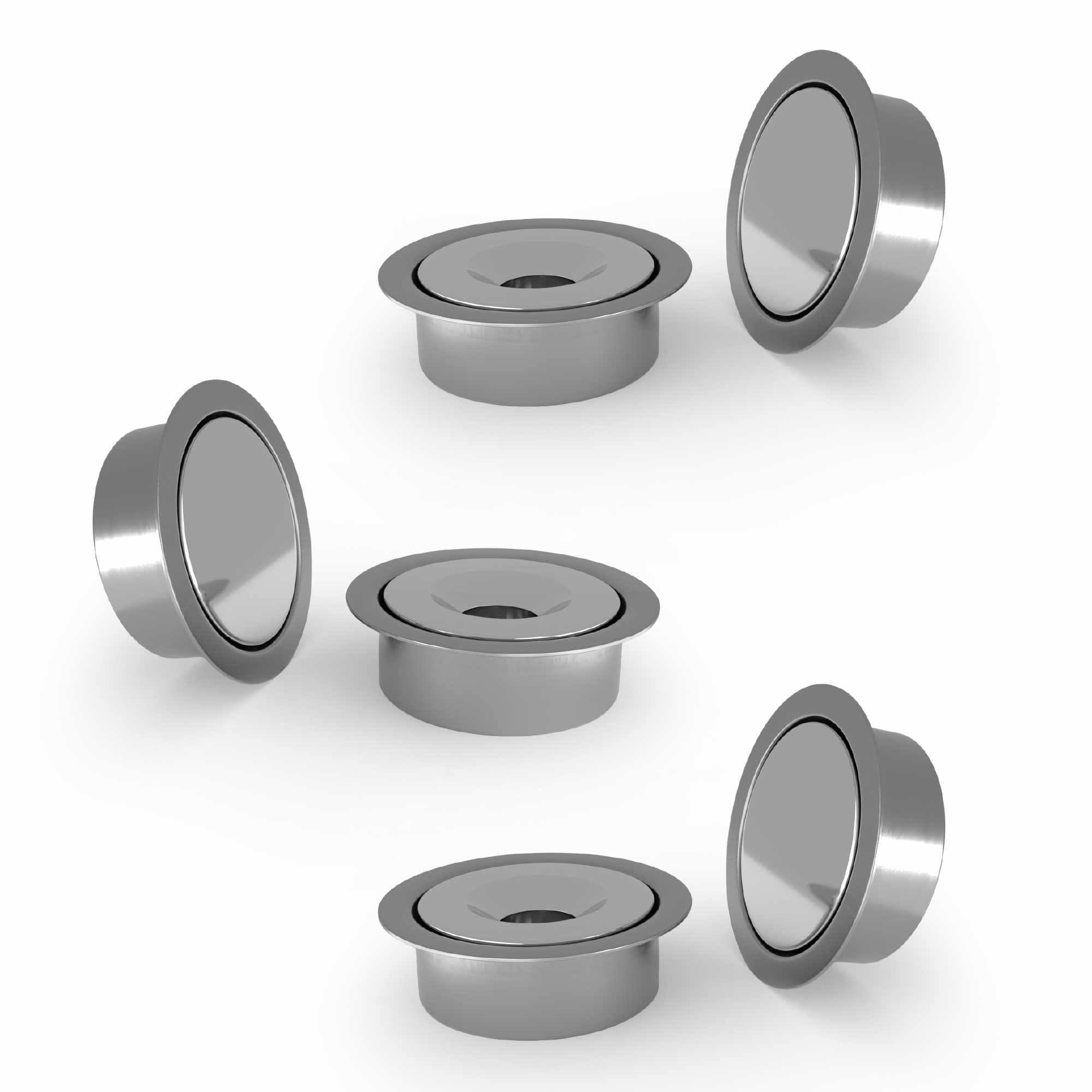 Mega Handles  Concealed Magnetic Door Catch for Dummy Doors Elegant Magnetic Closet Door Catch