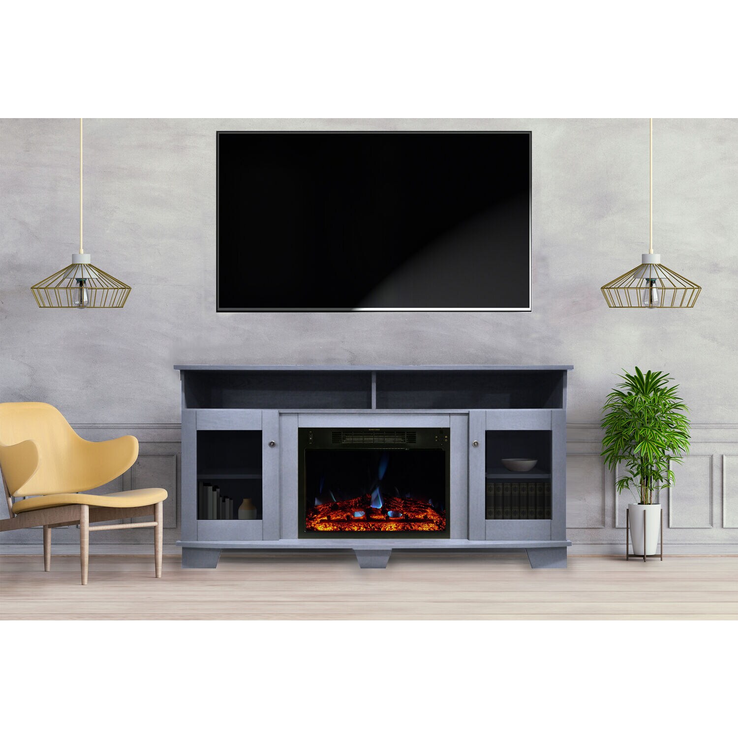Cambridge CAM6022-1SBLLG3 Electric-Fireplaces - View #7