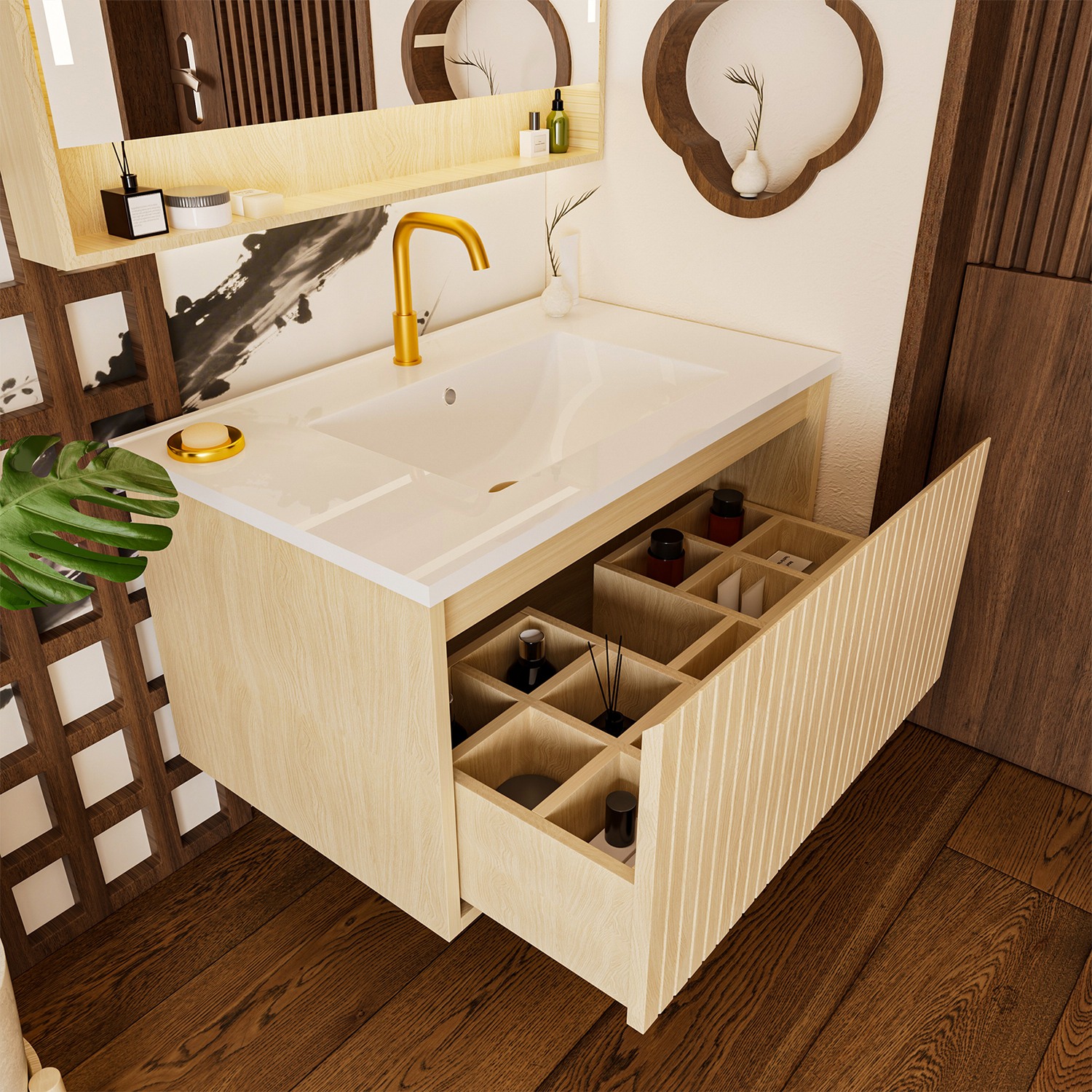 Watnature 5HFKH3DWXKEH Bath-Vanity-Combo - View #7