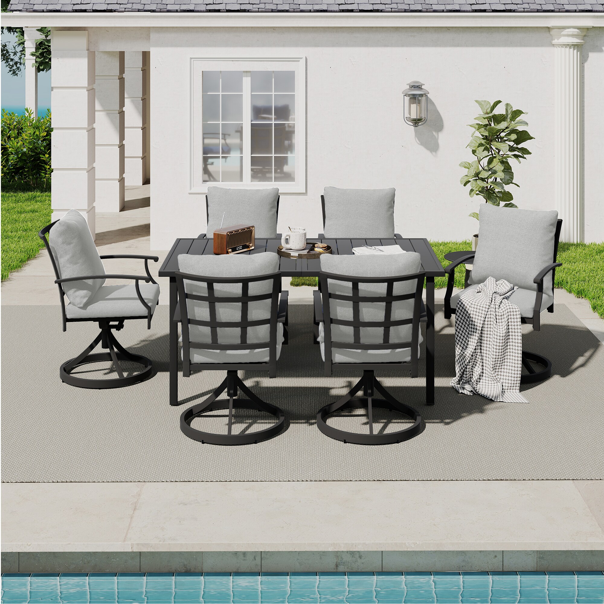  EL-CZ7-HG-I2-WL3 Patio-Dining-Sets - View #2