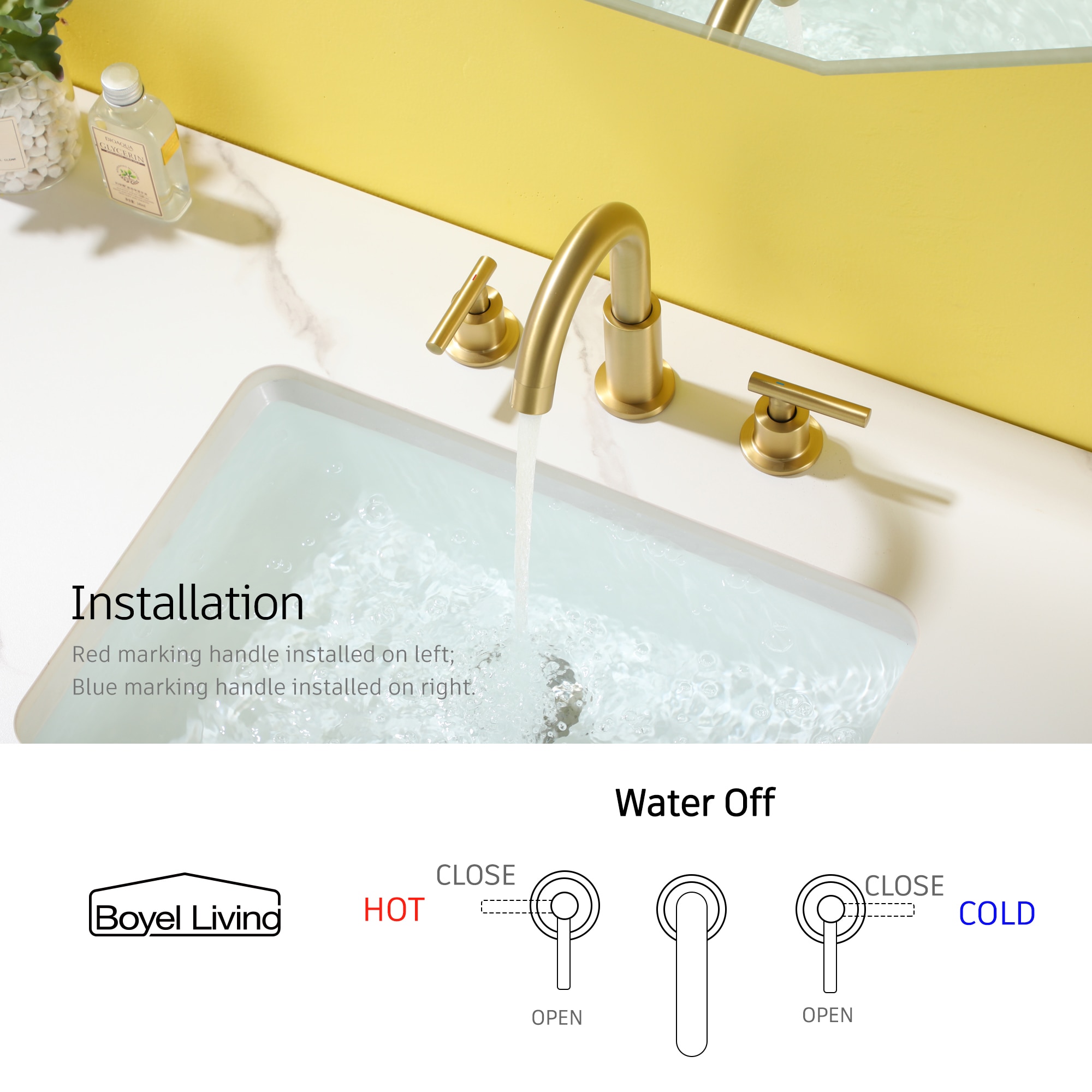 Clihome SMD-BF15-15BG Lavatory-Faucets - View #7