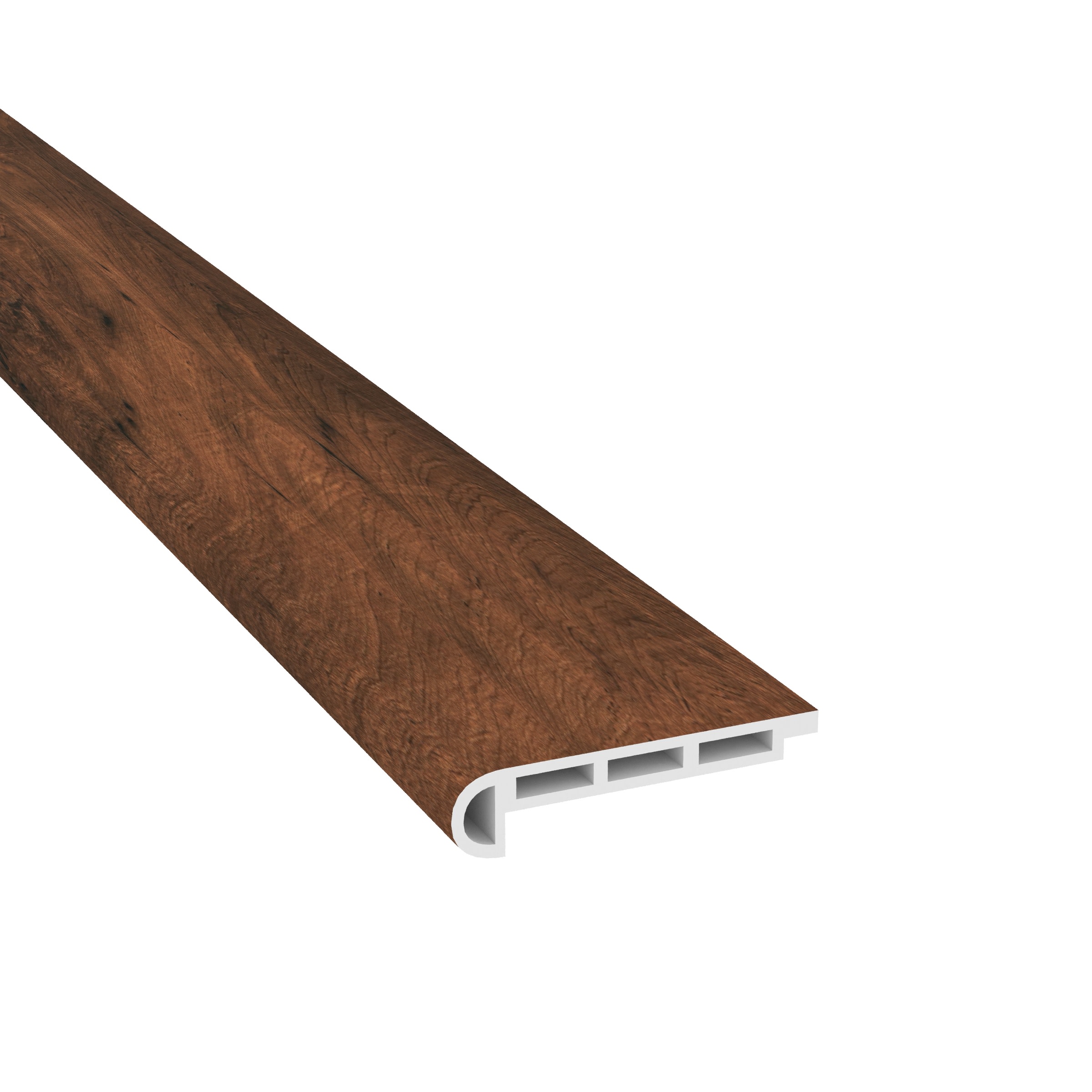 CALI 7902500315 Longboards 2.07-Inches x 72.83-Inches x 0.75-Inches Island Maple Prefinished Vinyl Maple Flush Stair Nosing