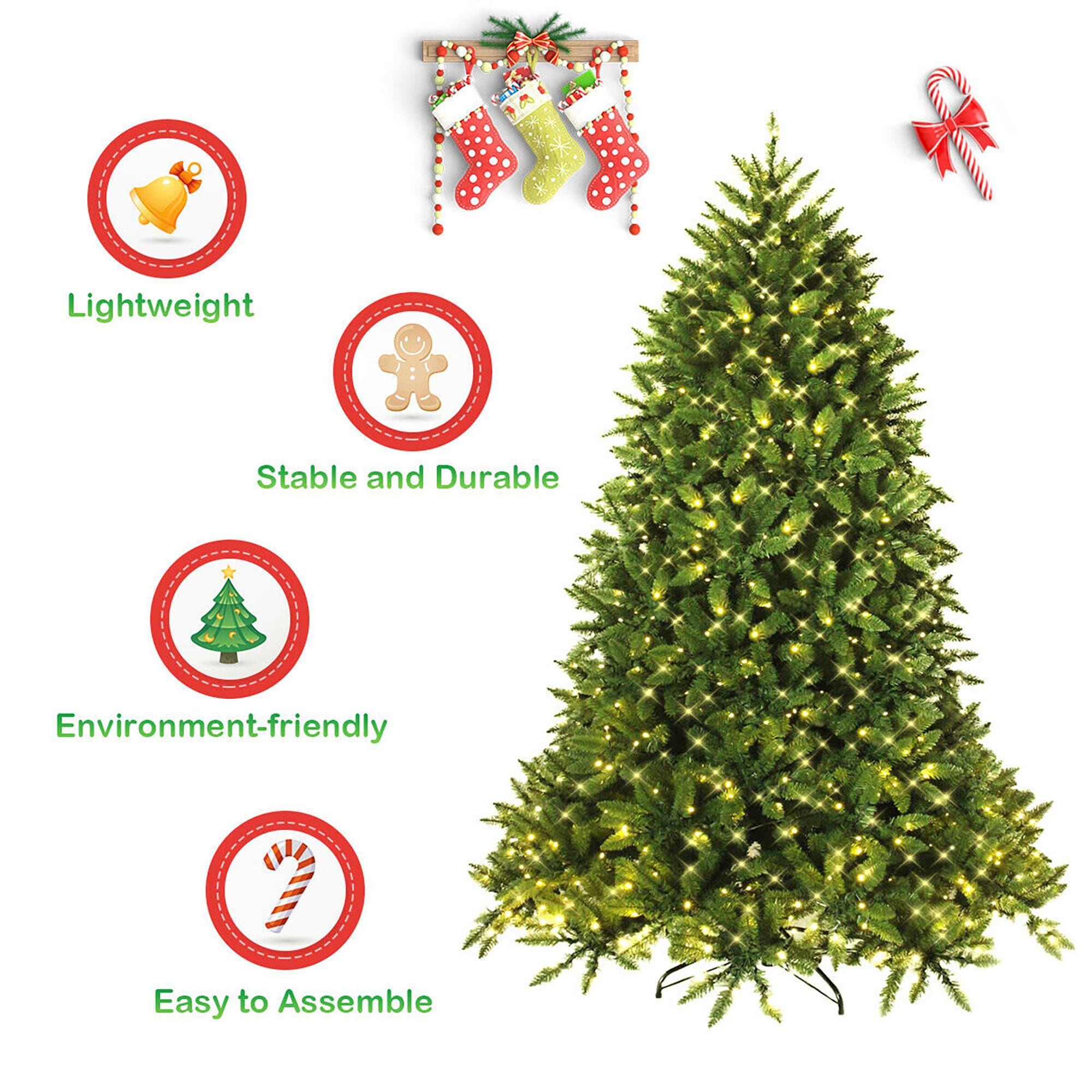 Forclover ALHY-055CM Artificial-Christmas-Trees - View #4