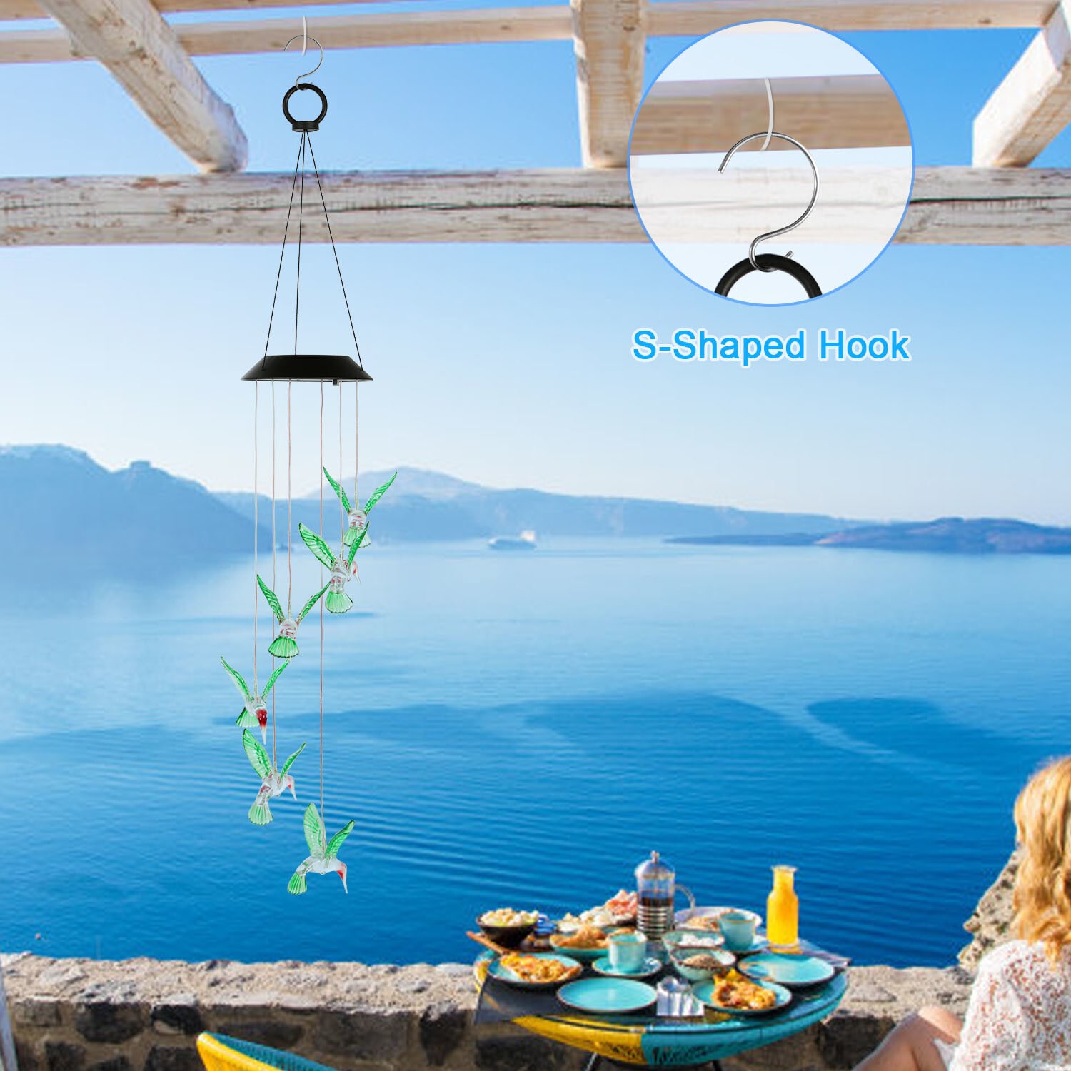 AHIOU HOME ZAAHD-HP38K7WC Wind-Chimes - View #4
