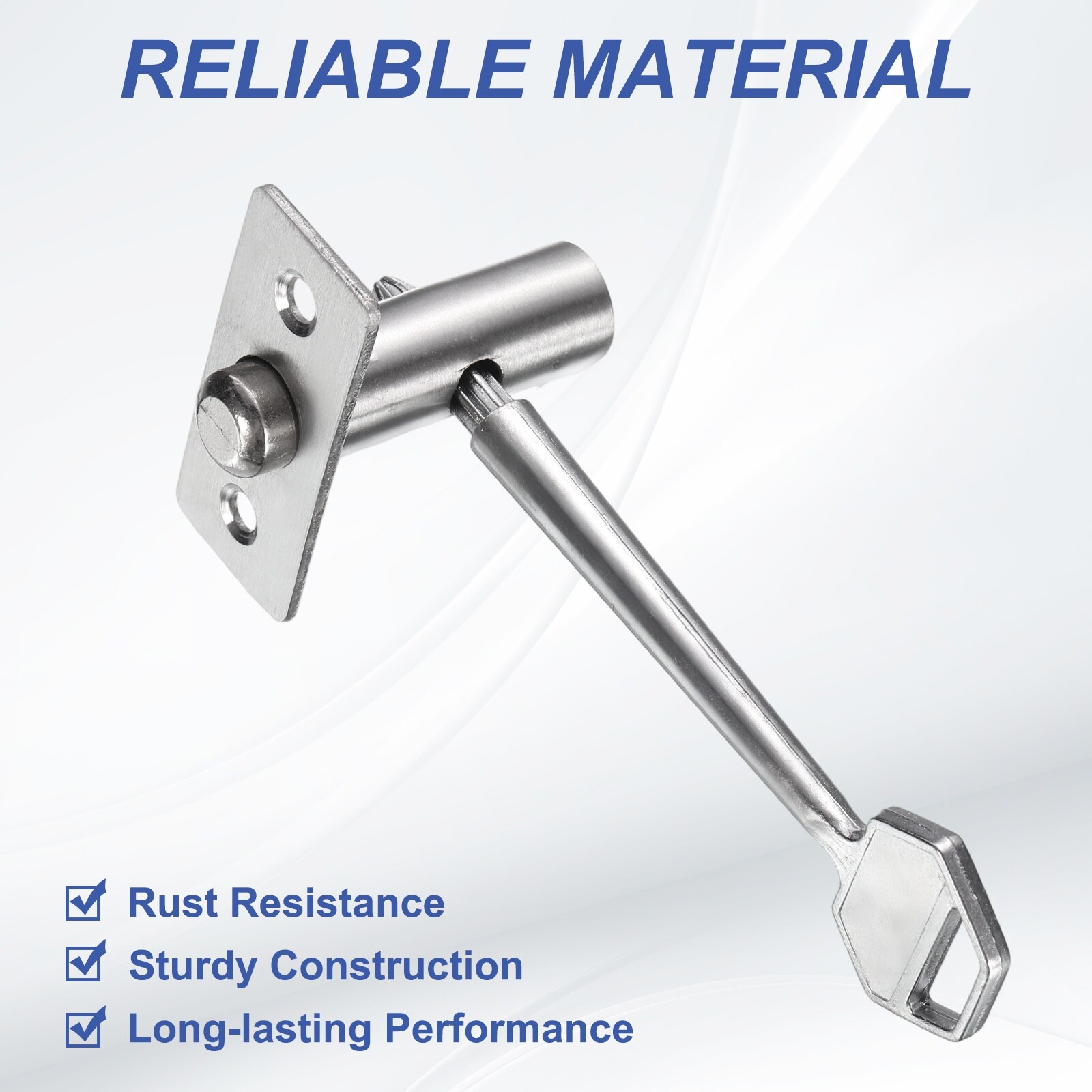 PATIKIL Stainless Steel Cylinder Core 14 mm Hidden Mortise Lock Hidden ...