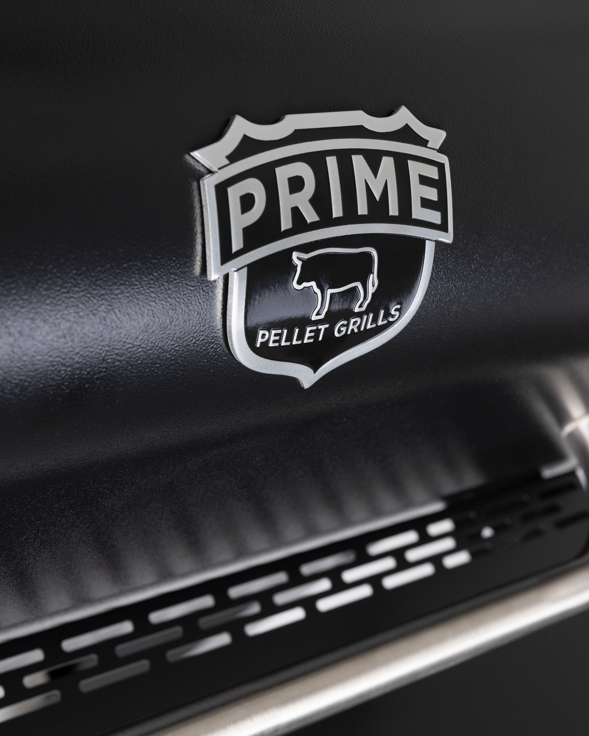 Prime Pellet Grills Kc King 300 Sq In Black Pellet Grill At 