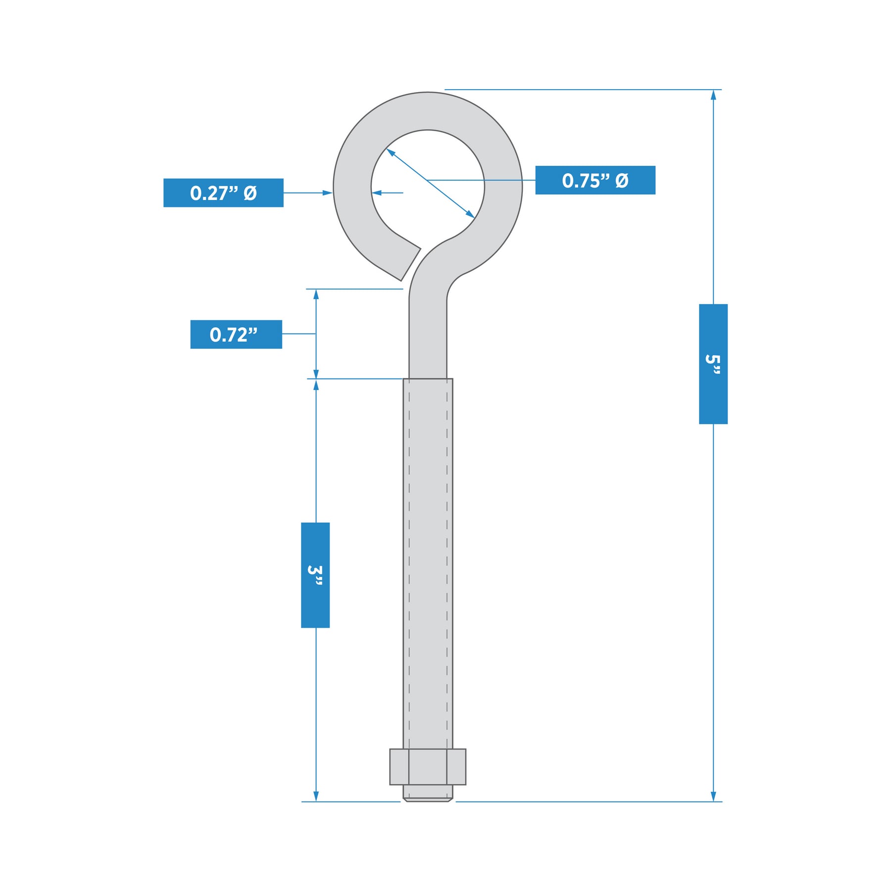National Hardware N221-630 U-Bolts - View #6