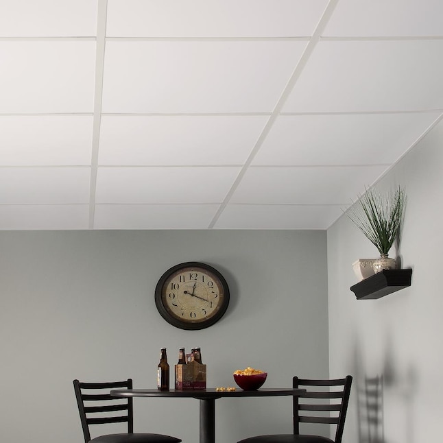 Smooth Pro White Pvc Drop Ceiling Tile