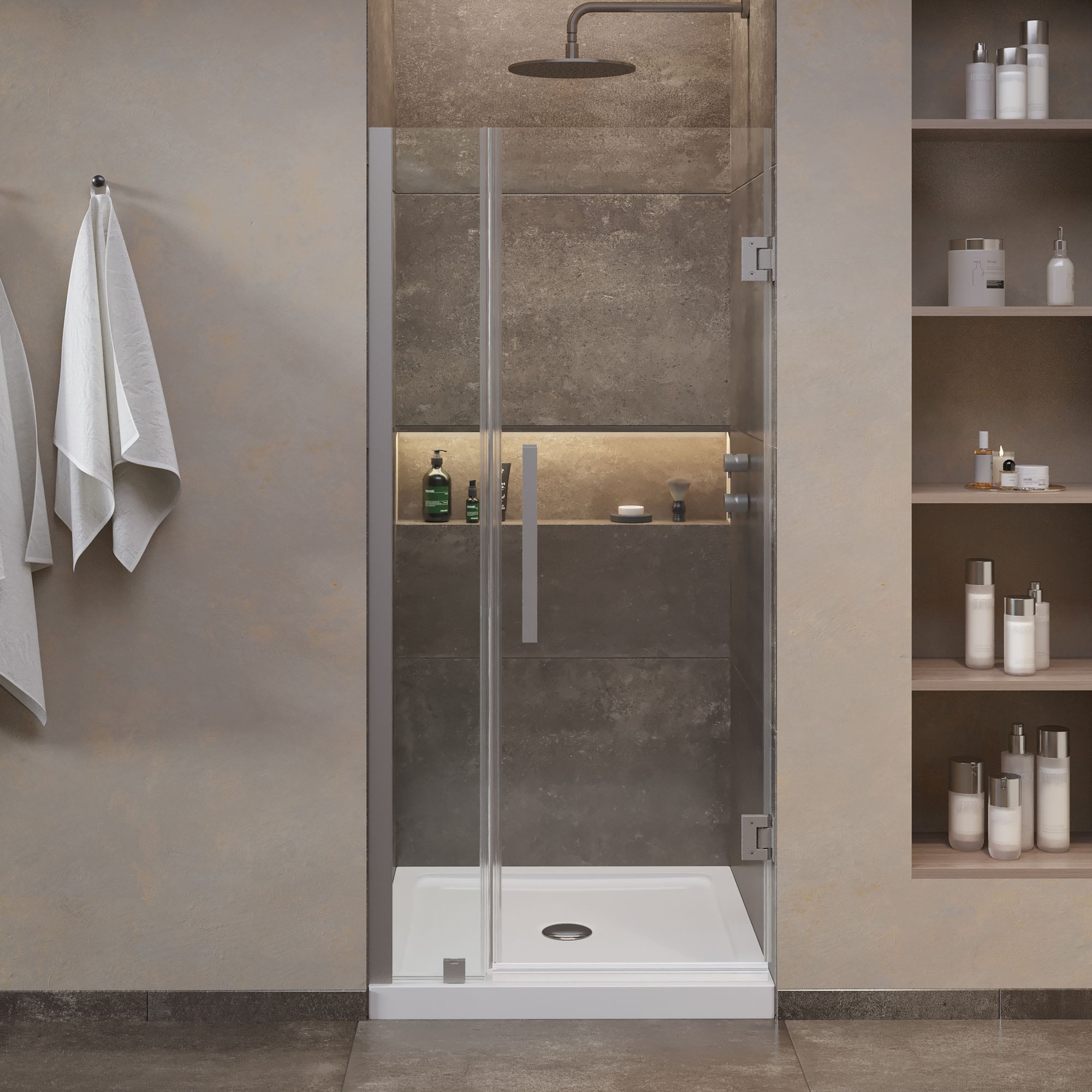 OVE Decors 15SKC-PANM36-SAT Alcove-Shower-Kit - View #3