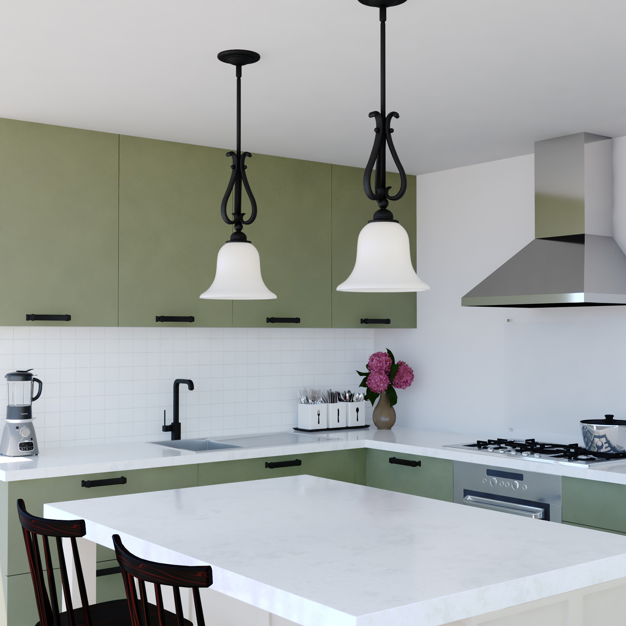 Cascadia P0381 Pendant-Lights - View #7