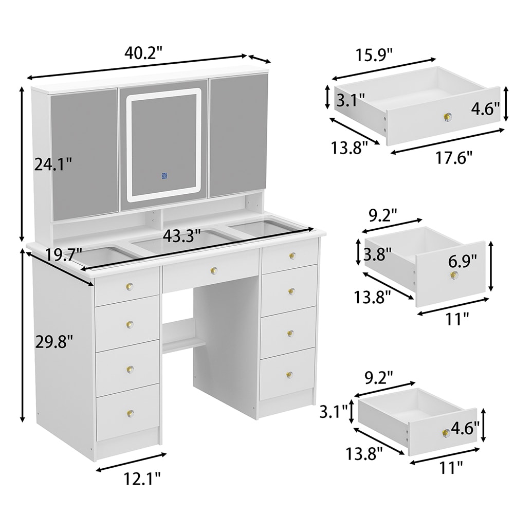  V-KF210213-02 Bedroom-Vanities - View #11