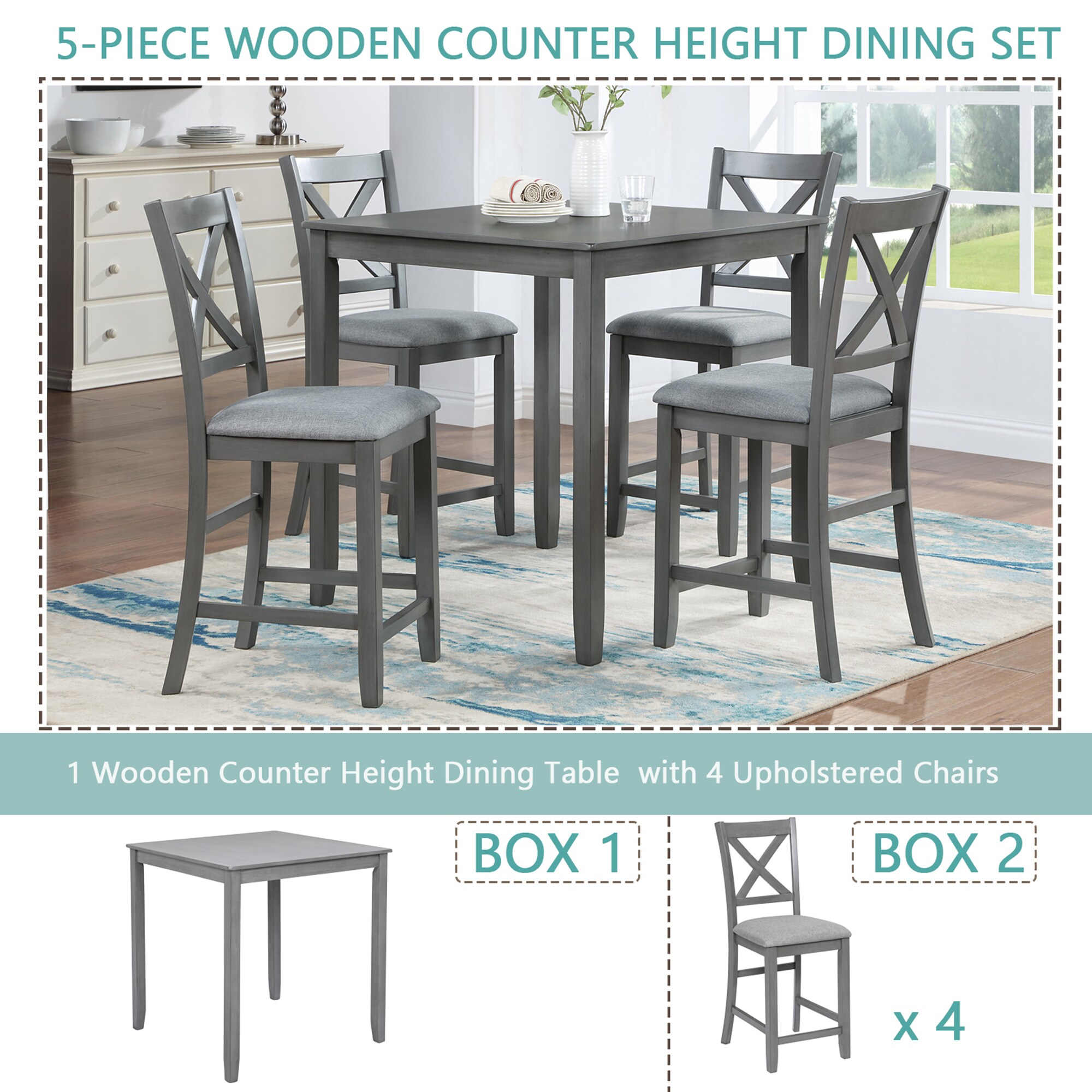 SINOFURN SYA330057GN Dining-Sets - View #9