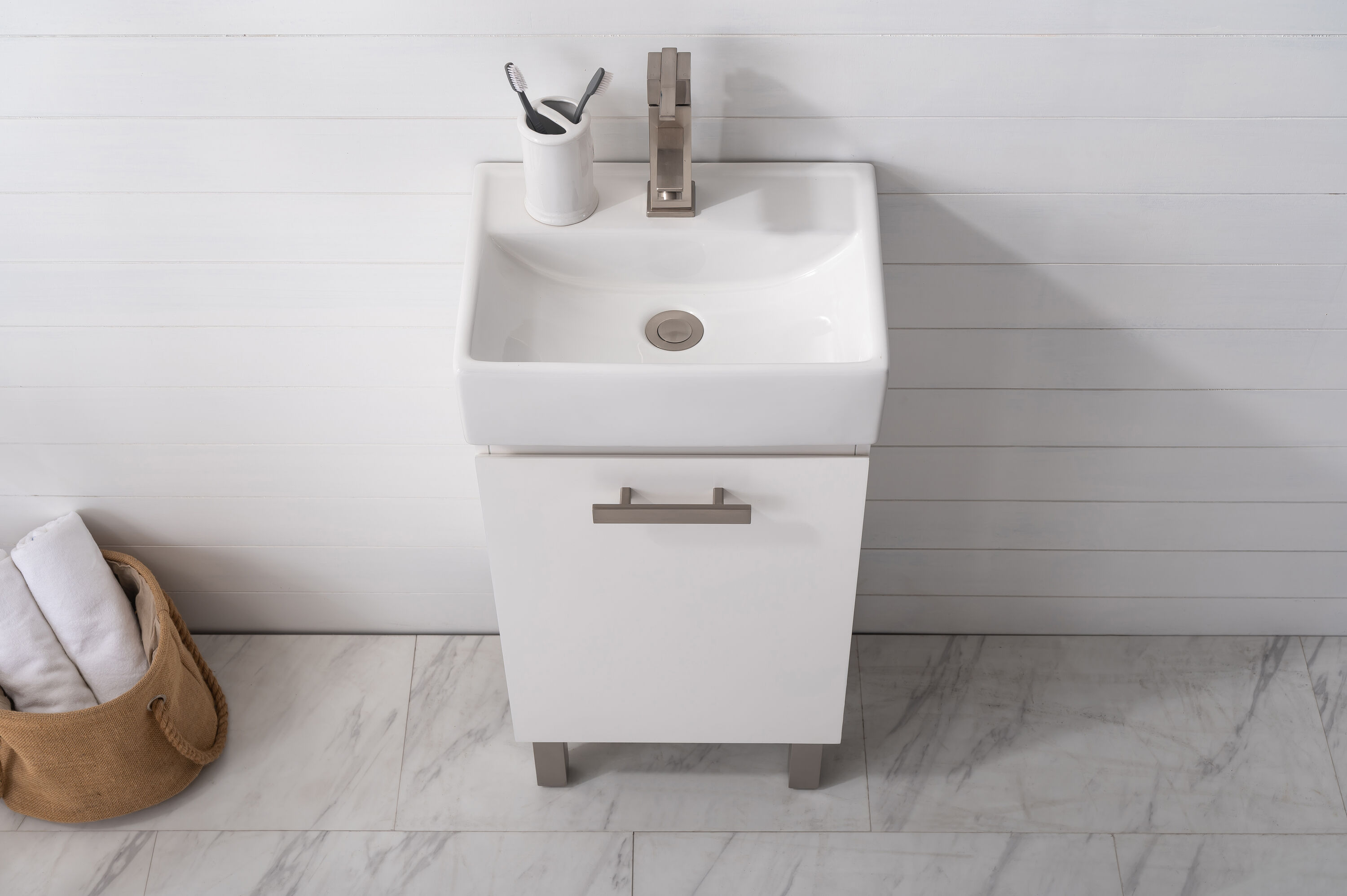 Design Element LS03-17-WT Bath-Vanity-Combo - View #5