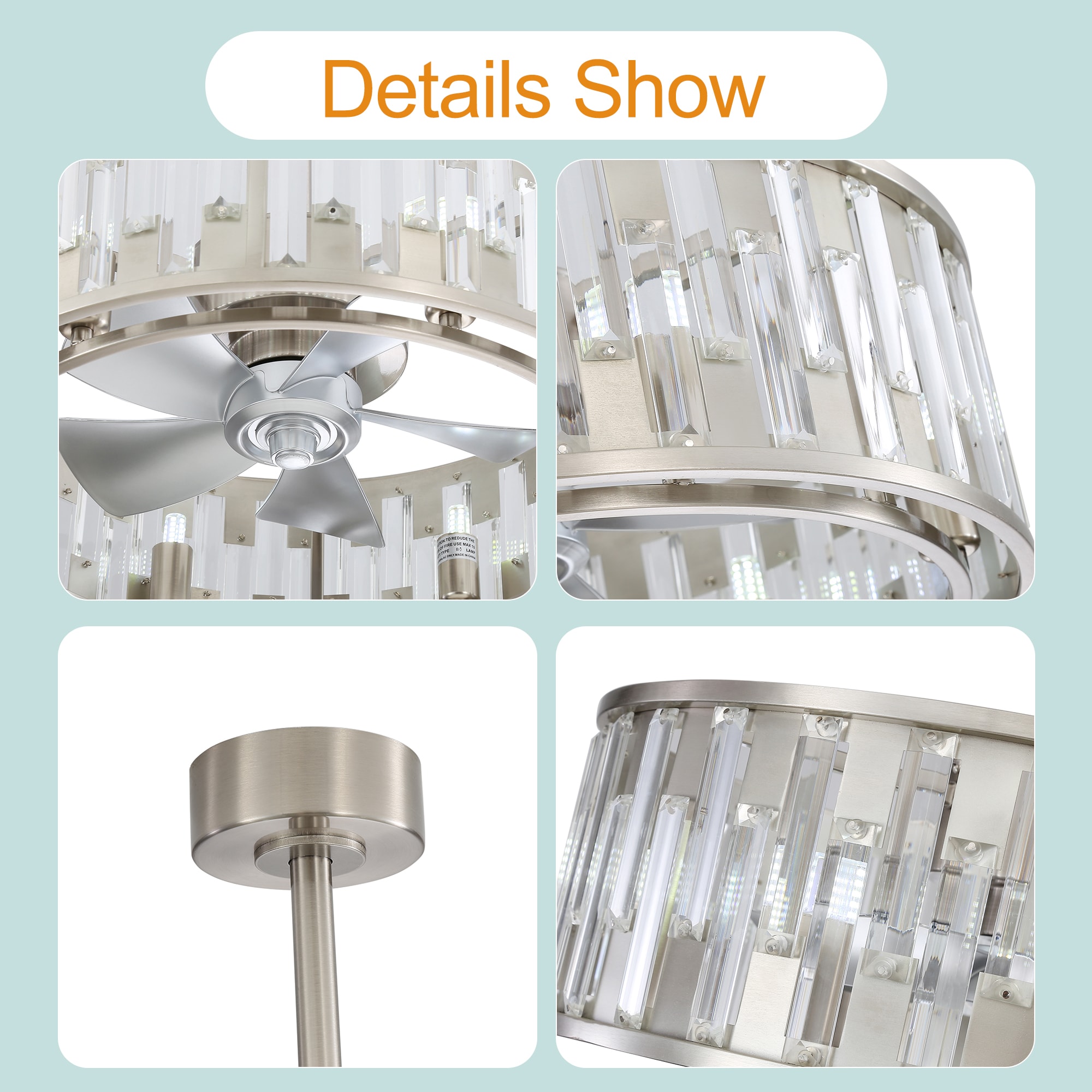 Breezary 23002-SN Ceiling-Fans - View #5