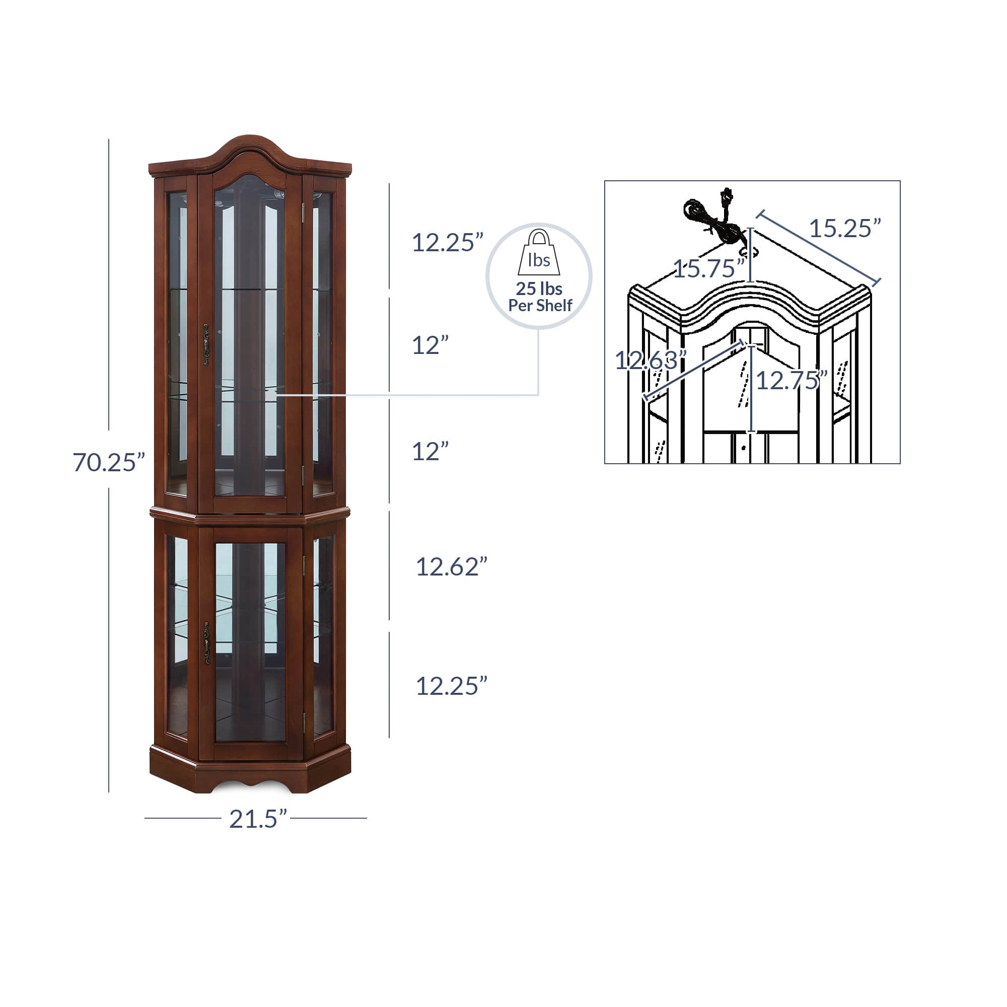 Belleze 014-HG-43503-WA chests - View #4