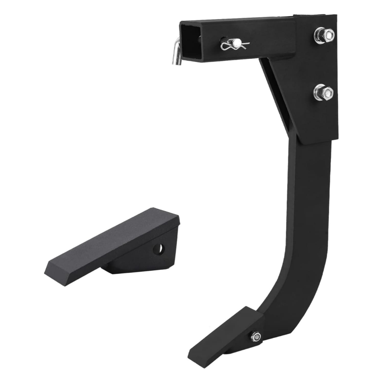 Garvee Hitch Mounted Ripper 18Inch Scarifier Shank Heavy Duty Lawn Trencher with 2 Ripper Teeth Middle Buster Plow for CAT 0 and 1 3-Point Quick Hitch Tractors
