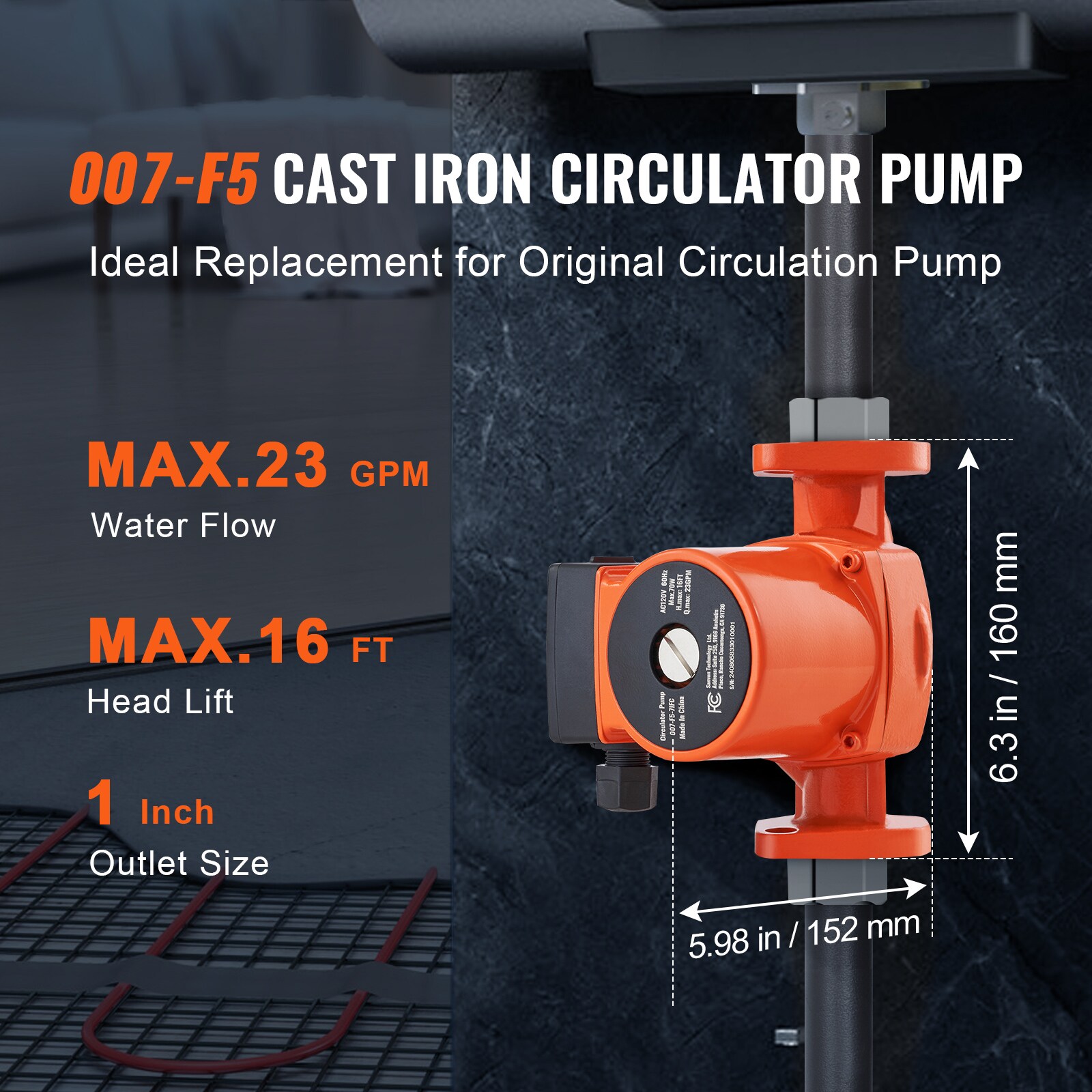 VEVOR SCFLKBZPBB1010544V1 Pw-Pump-And-Kits - Thumbnail View #2