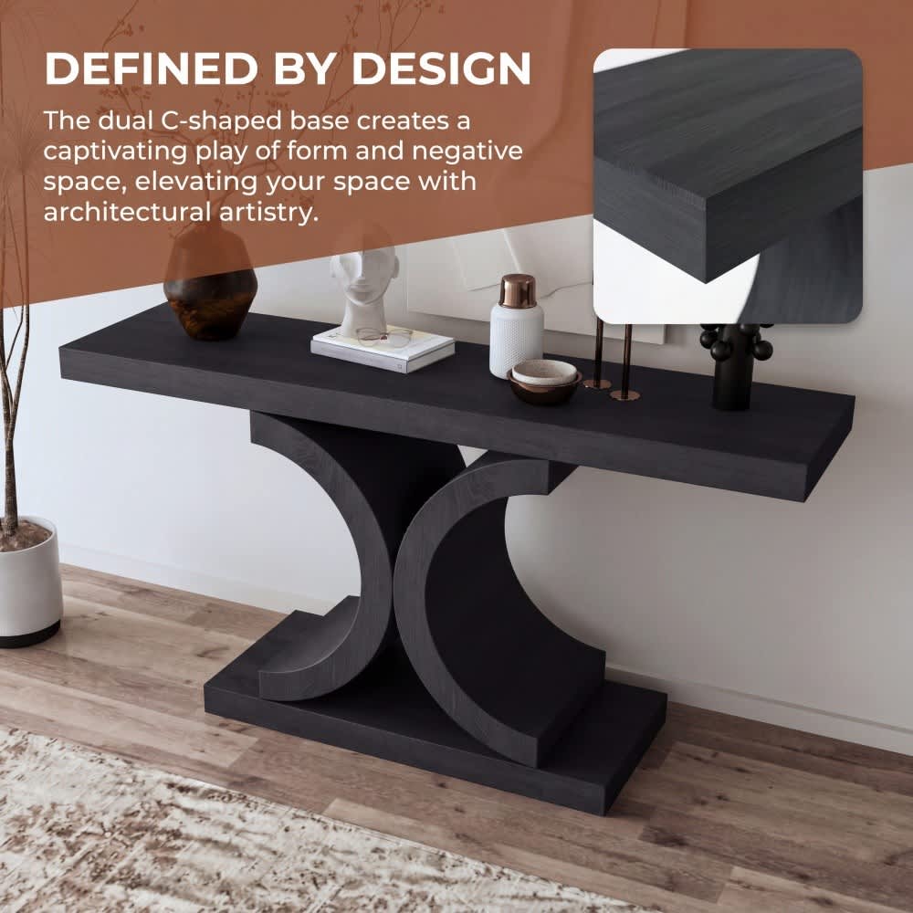 Coolbibila JYM-CONSOLE-BLACK Console-Sofa-Tables - View #7