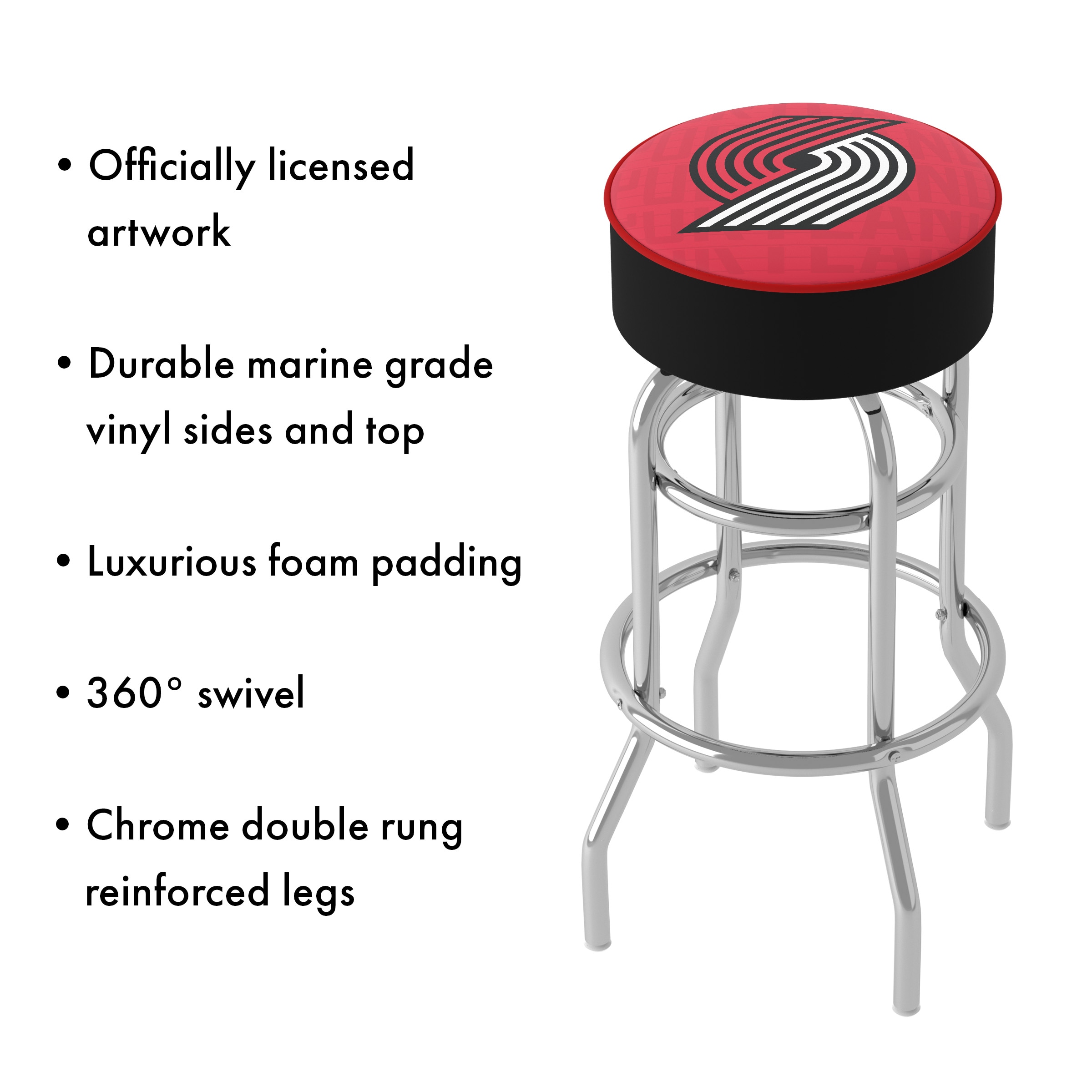 Trademark Gameroom NBA1000-PTB3-TWN stools - View #3